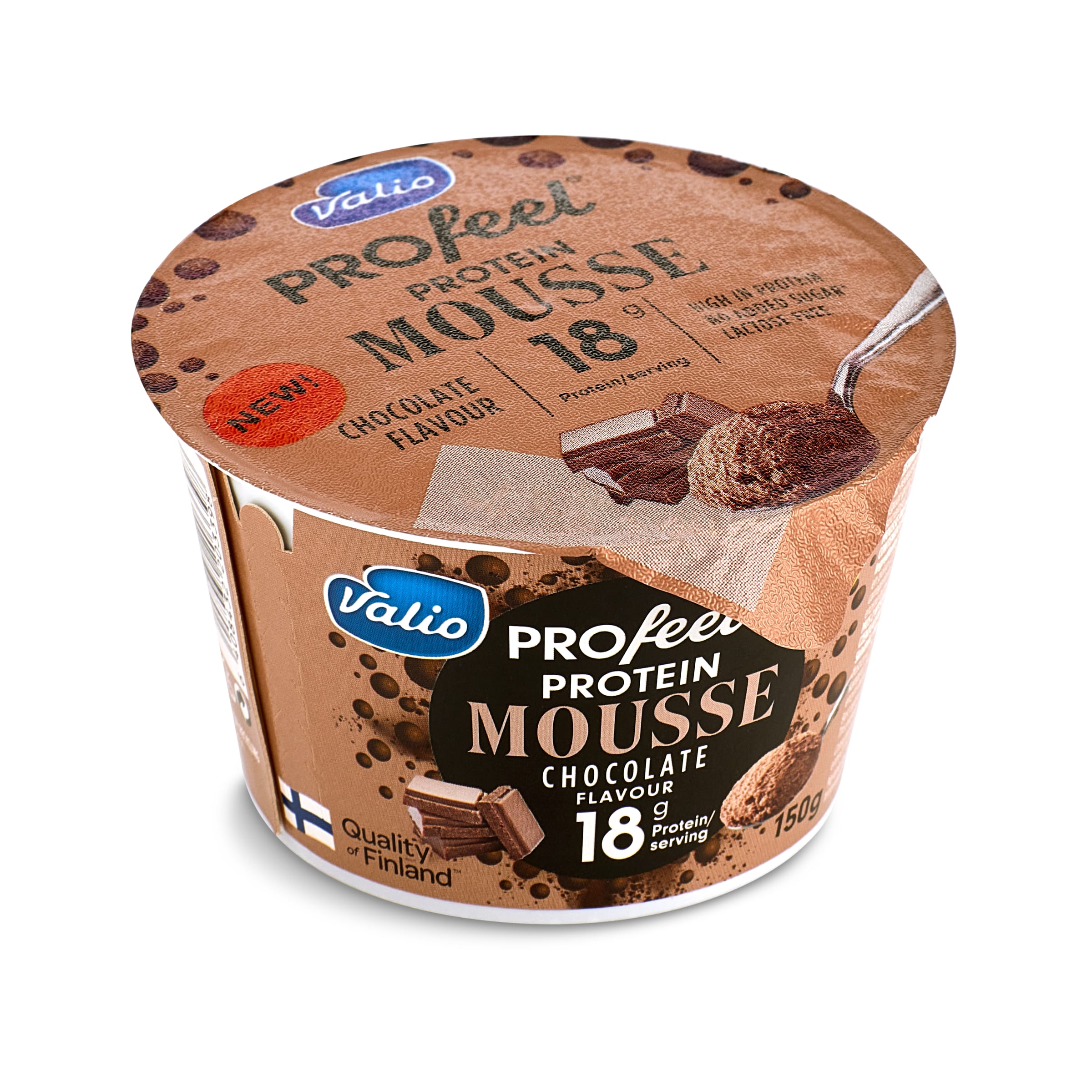 VALIO Profeel mousse de chocolate con proteínas vaso 150 gr