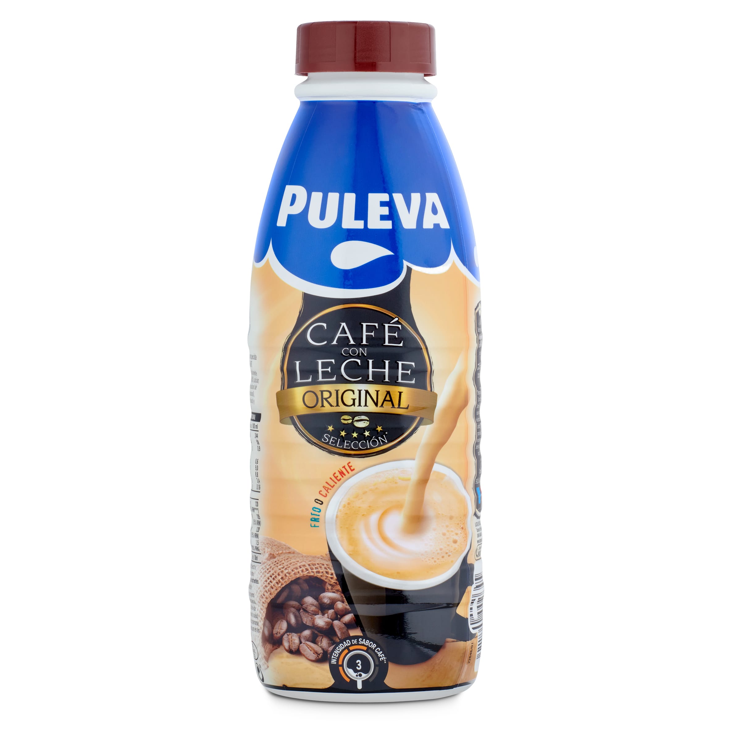 PULEVA café con leche botella 1 lt