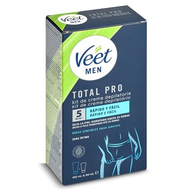 Crema depilatoria áreas sensibles + bálsamo post-depilación Veet Men caja 150 ml-0 Crema depilatoria áreas sensibles + bálsamo post-depilación Veet Men caja 150 ml-0