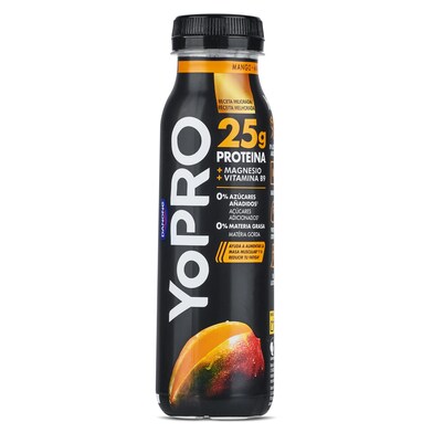 Bebida con proteínas sabor mango Yopro botella 300 g-0 Bebida con proteínas sabor mango Yopro botella 300 g-0