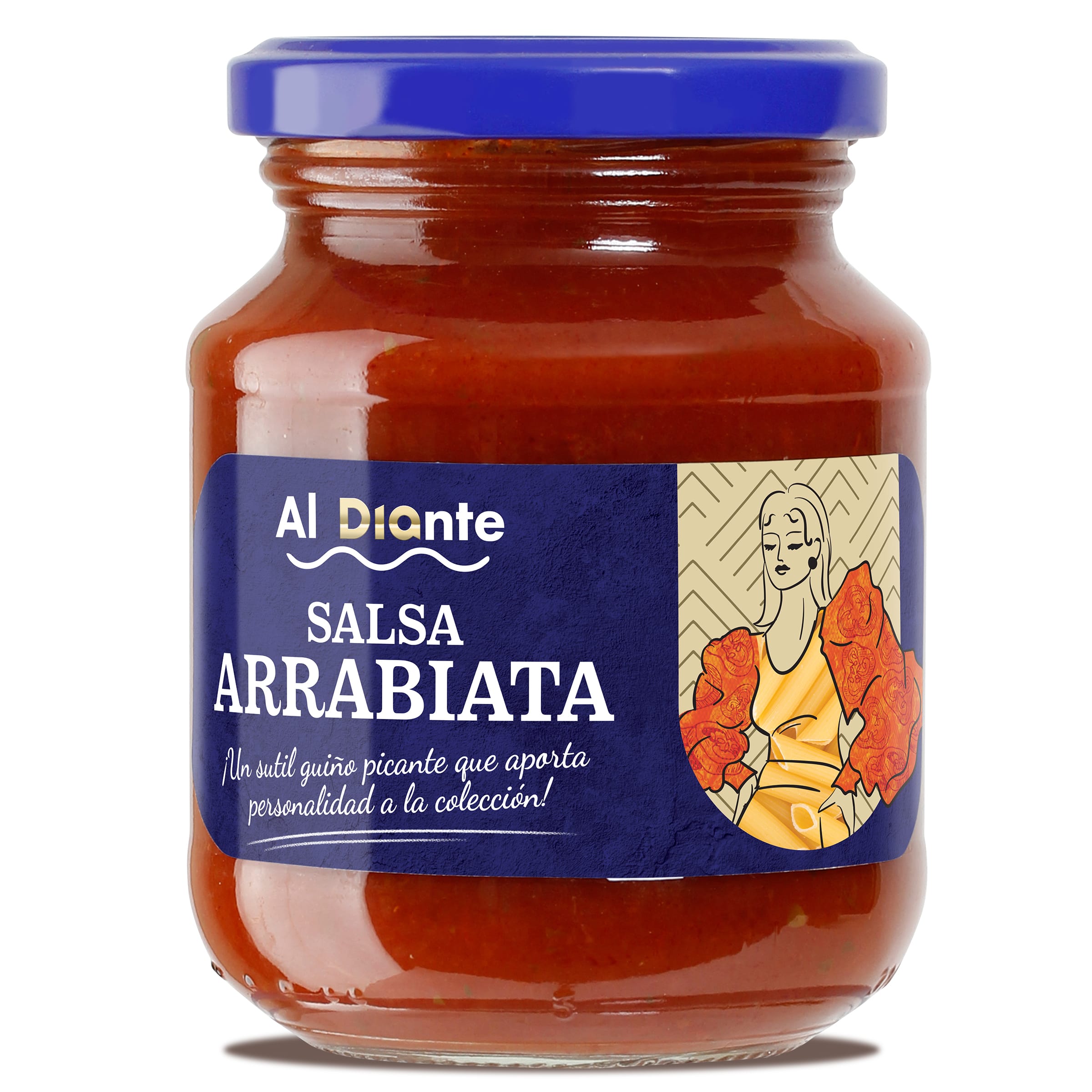 DIA AL DIANTE salsa arrabiata frasco 300 gr