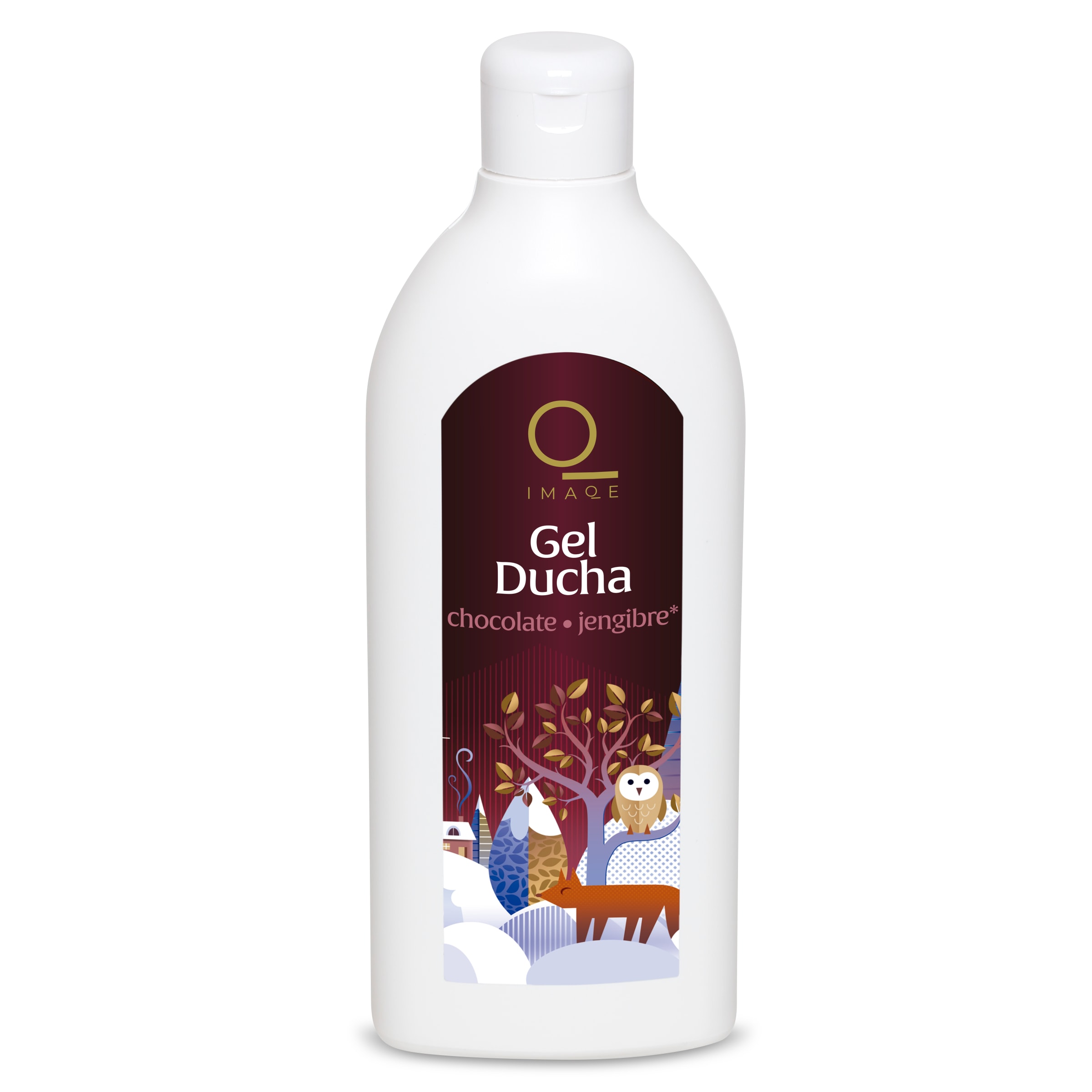DIA IMAQE gel de baño chocolate y jengibre botella 400 ml