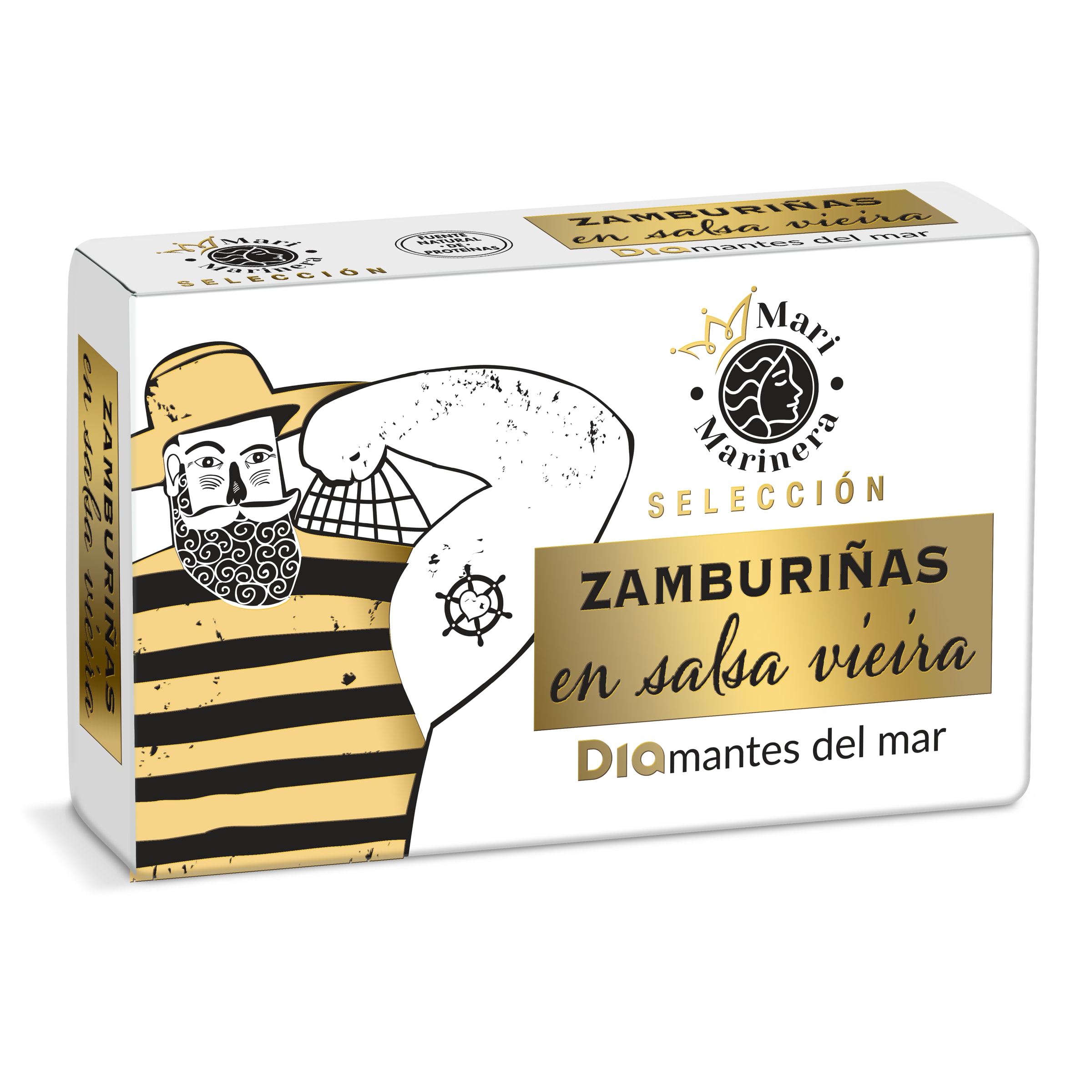 DIA MARI MARINERA zamburiñas en salsa vieira lata 65 gr