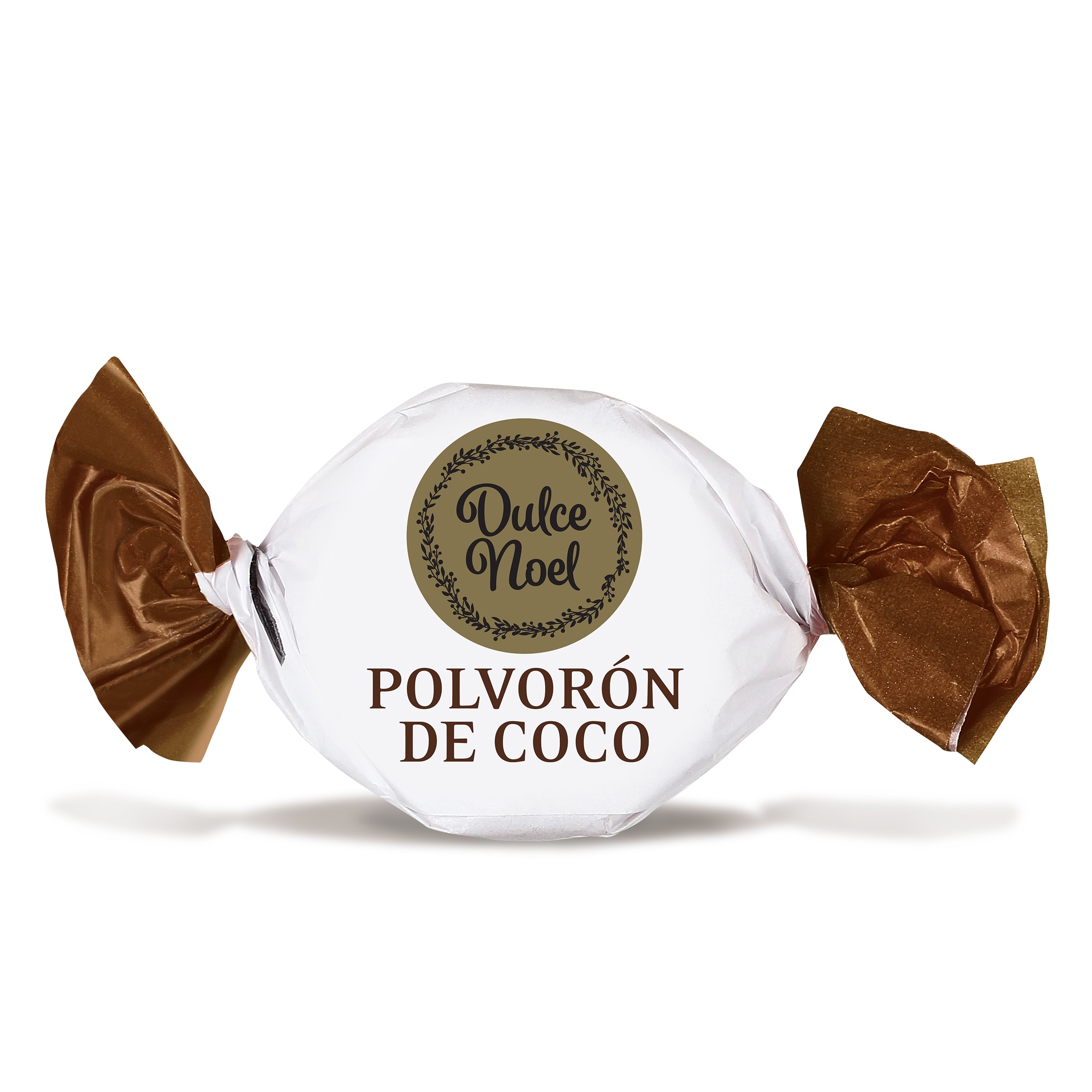 DIA DULCE NOEL polvorón coco/nuez a granel unidad (45 gr peso aprox.)