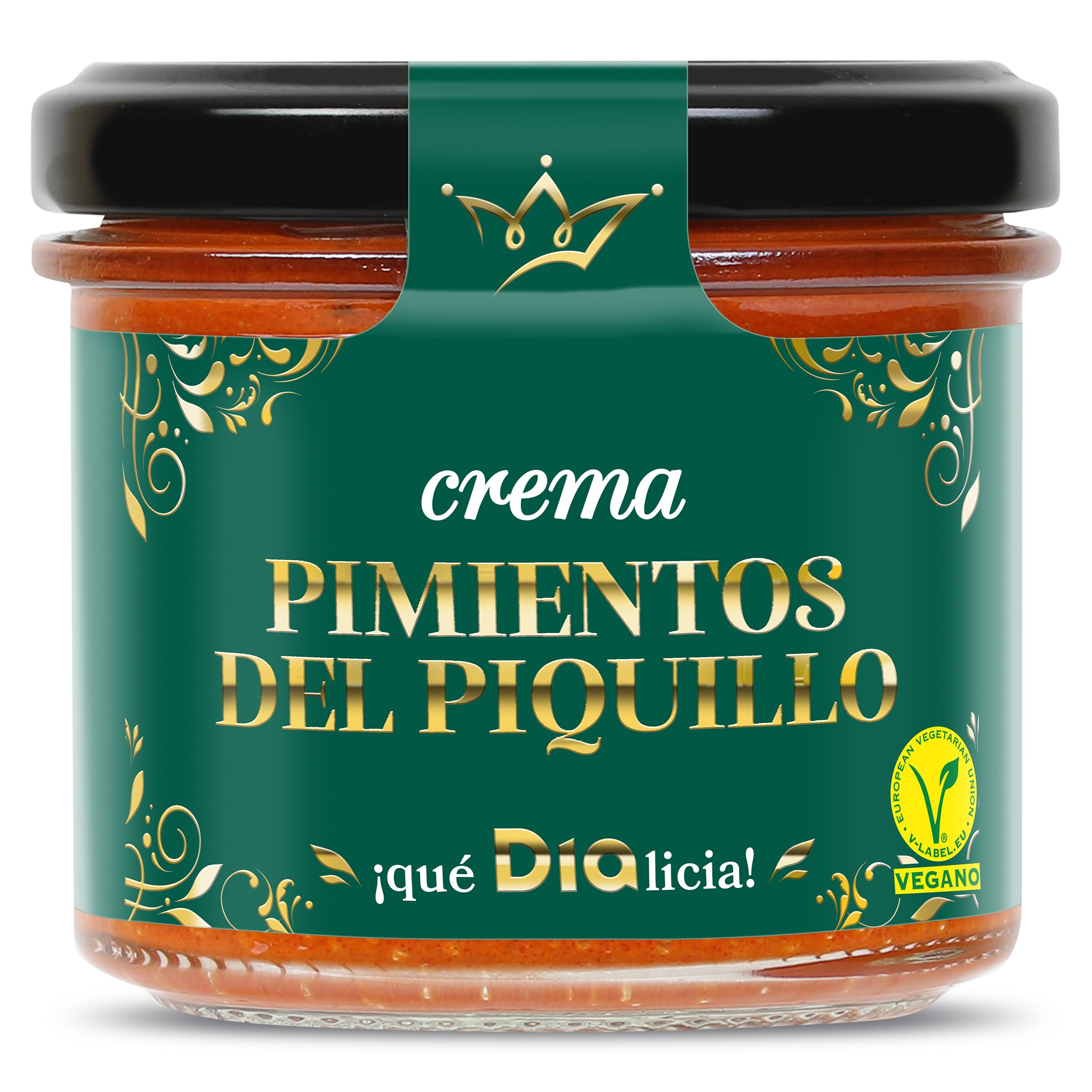 DIA VEGECAMPO crema de pimientos del piquillo tarro 110 gr