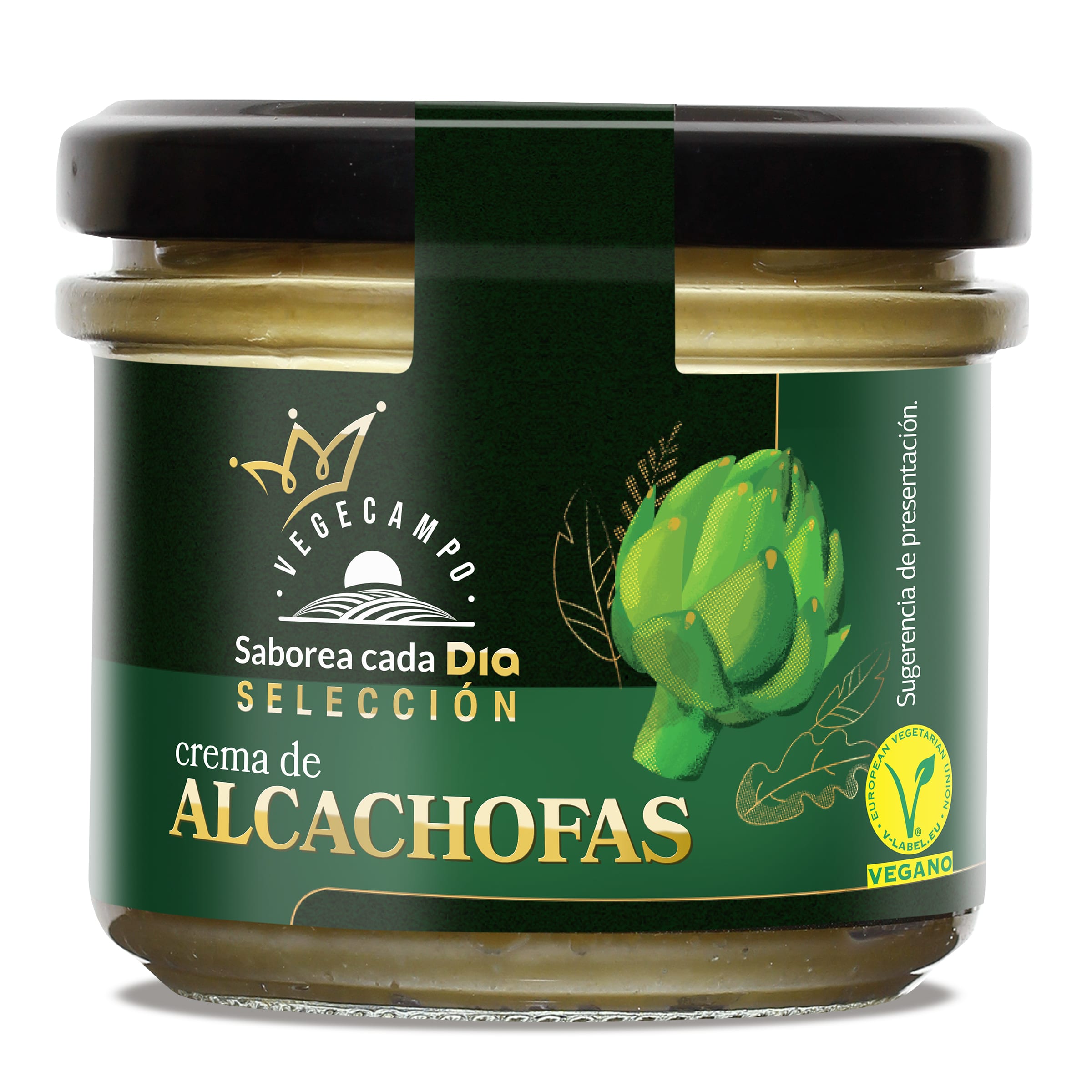 DIA VEGECAMPO crema de alcachofas tarro 110 gr