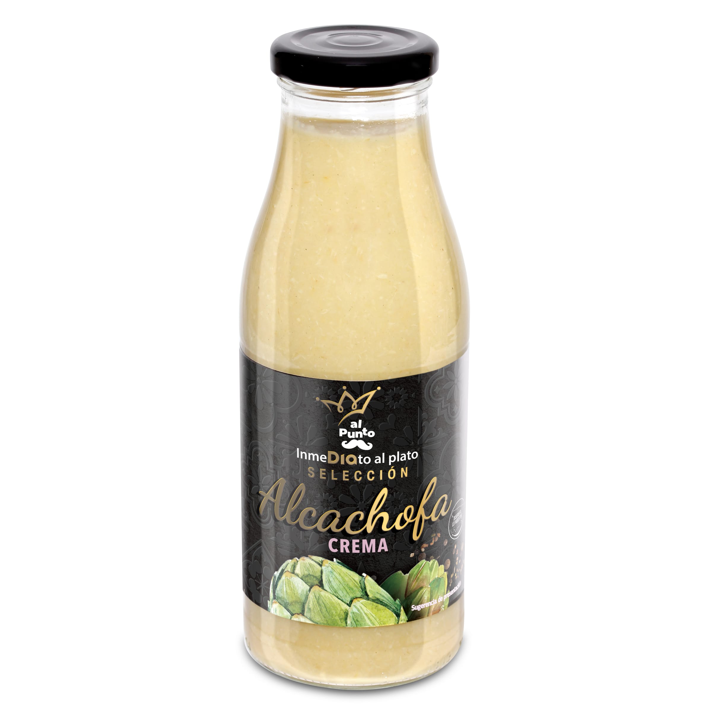 DIA AL PUNTO crema de alcachofas botella 500 ml