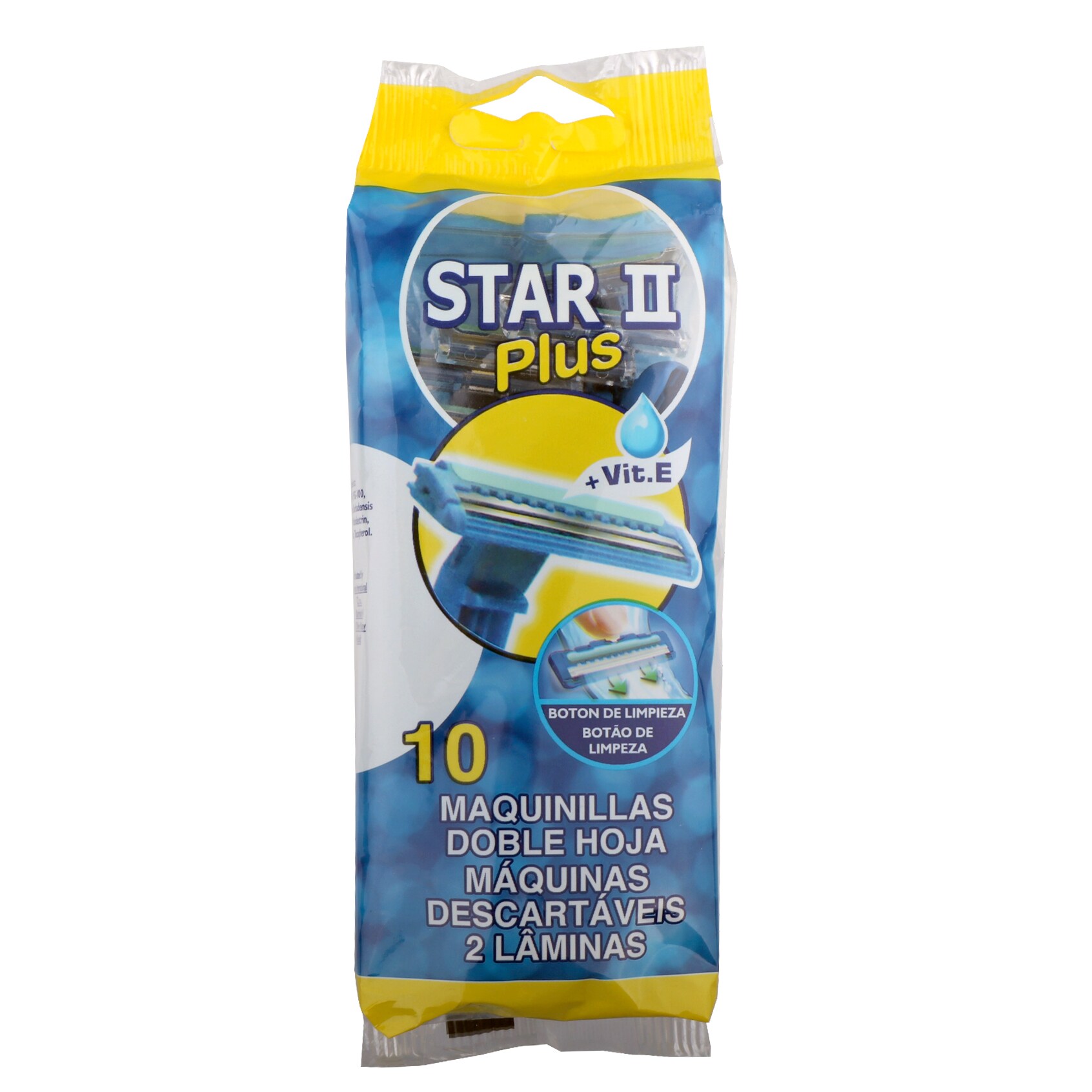STAR maquinilla de afeitar desechable bolsa 10 uds