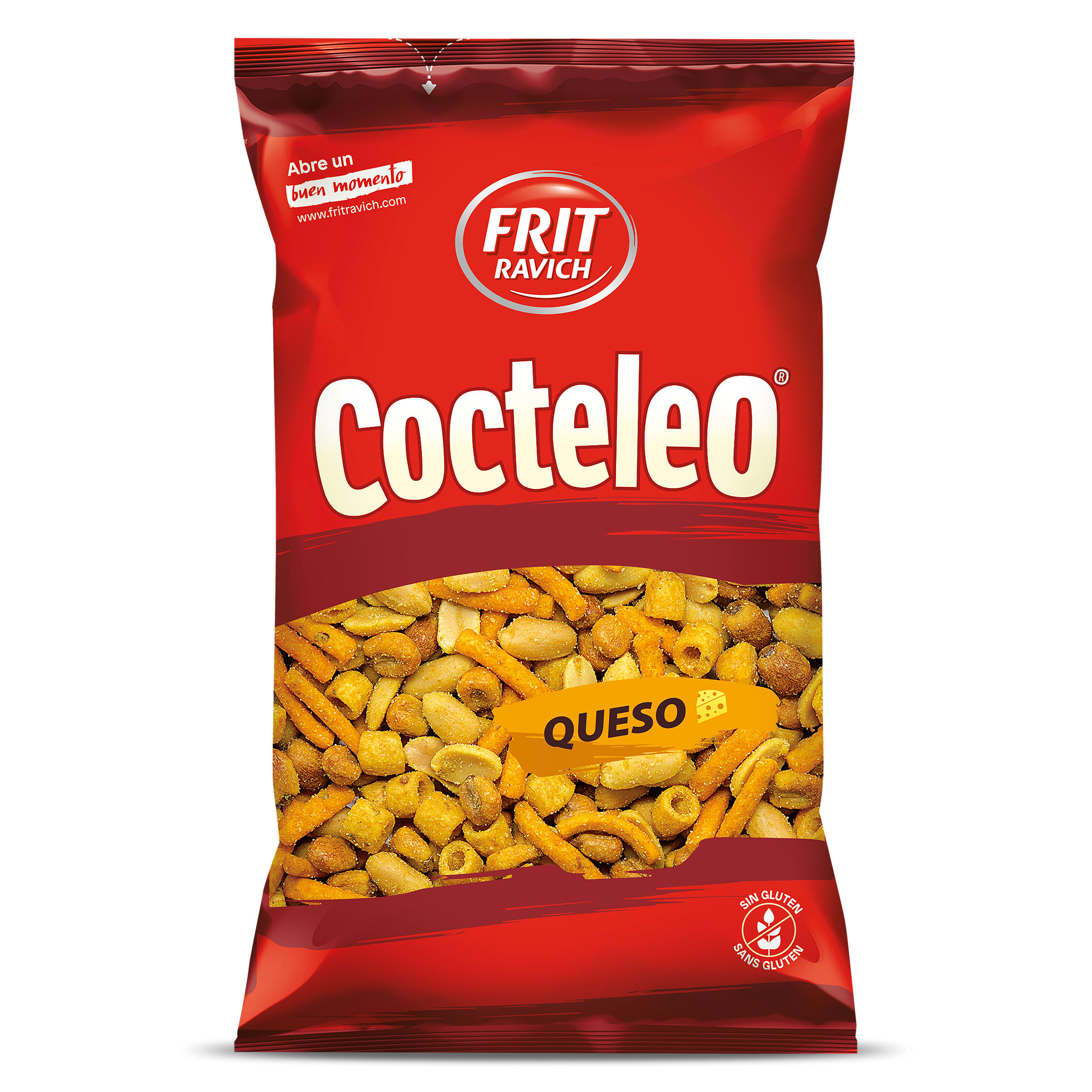 FRIT RAVICH cóctel con sabor a queso bolsa 360 gr