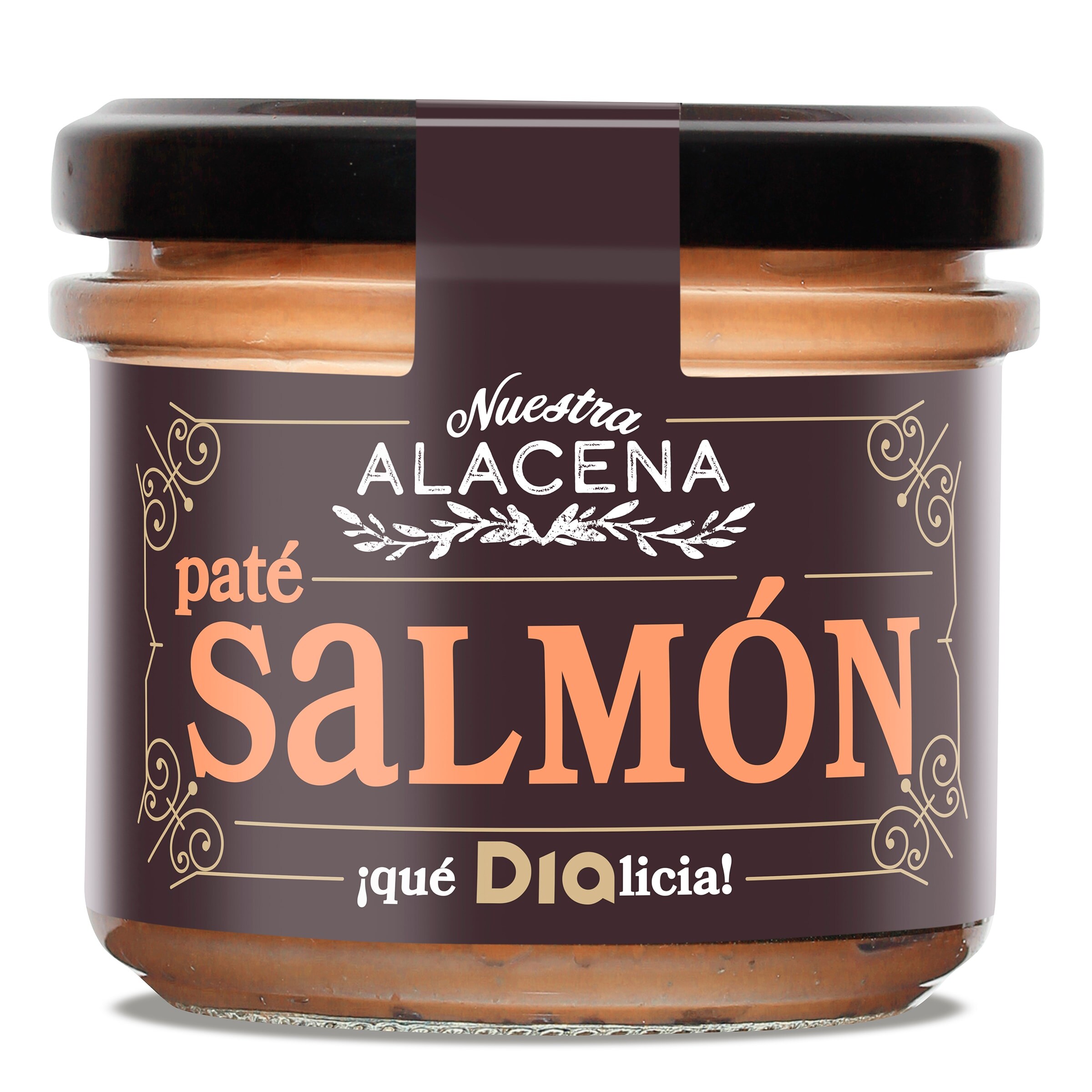 DIA NUESTRA ALACENA paté de salmón frasco 110 gr