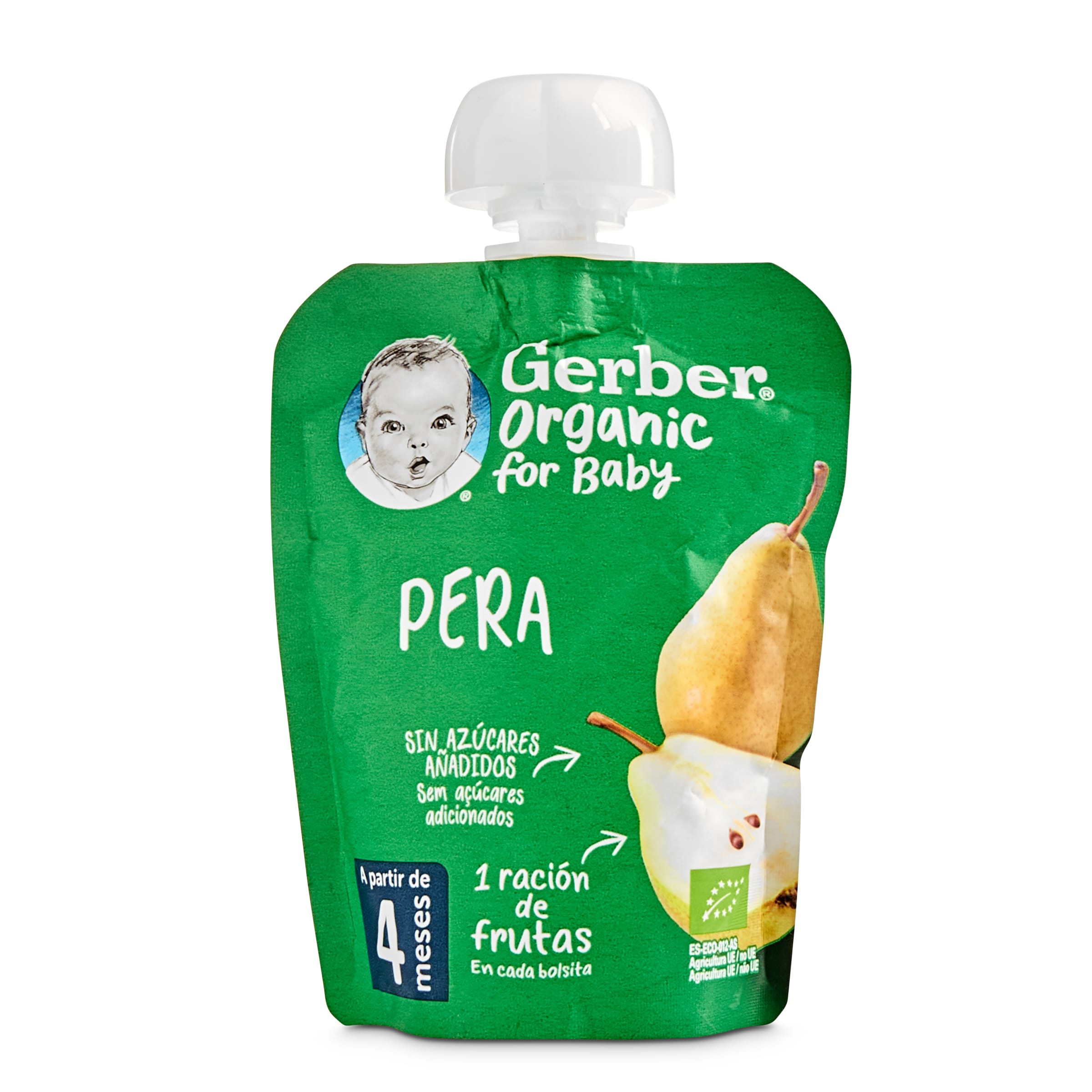 GERBER organic for baby pera pouch 90 gr