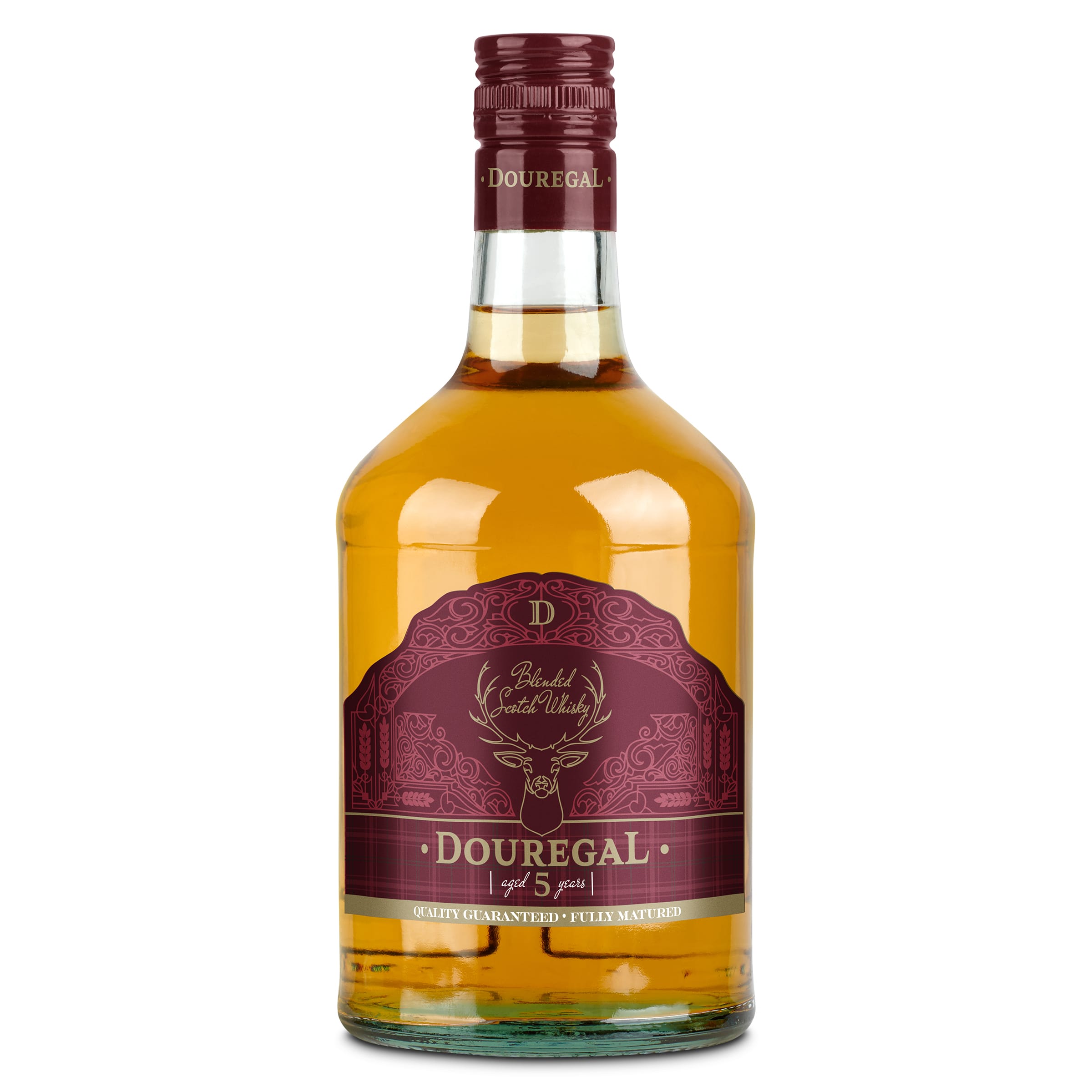DOUREGAL whisky 5 años botella 70 cl