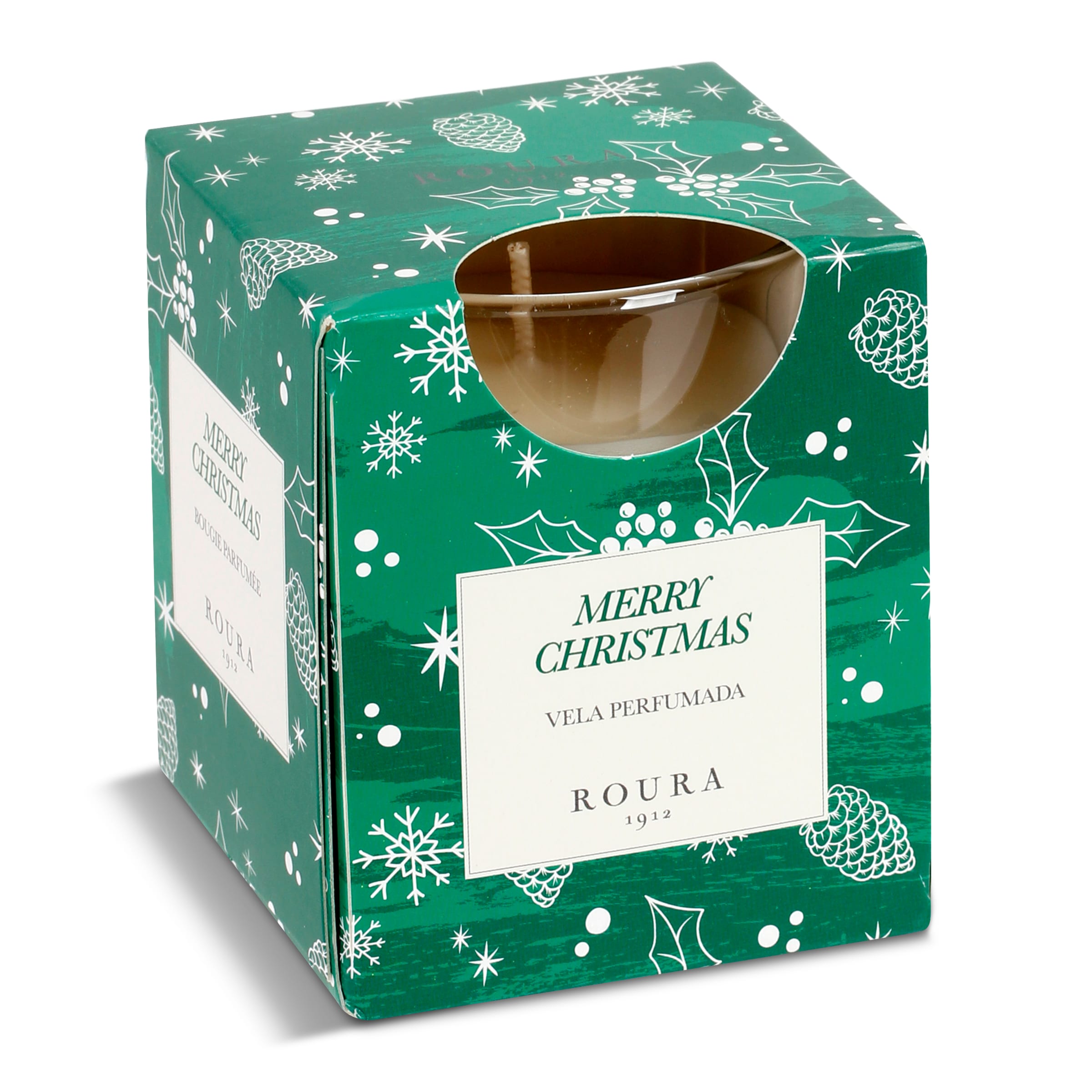 ROURA vela perfumada verde caja 1 ud