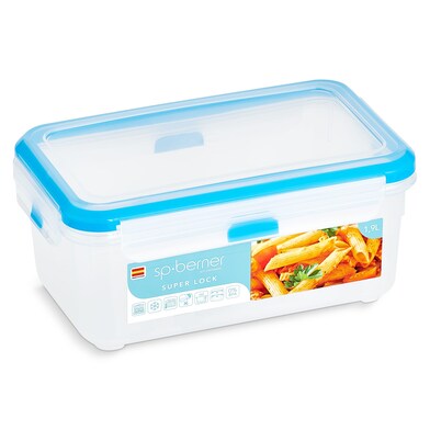 Recipiente hermético de plástico 1,9 L Conservers 1 unidad-0 Recipiente hermético de plástico 1,9 L Conservers 1 unidad-0