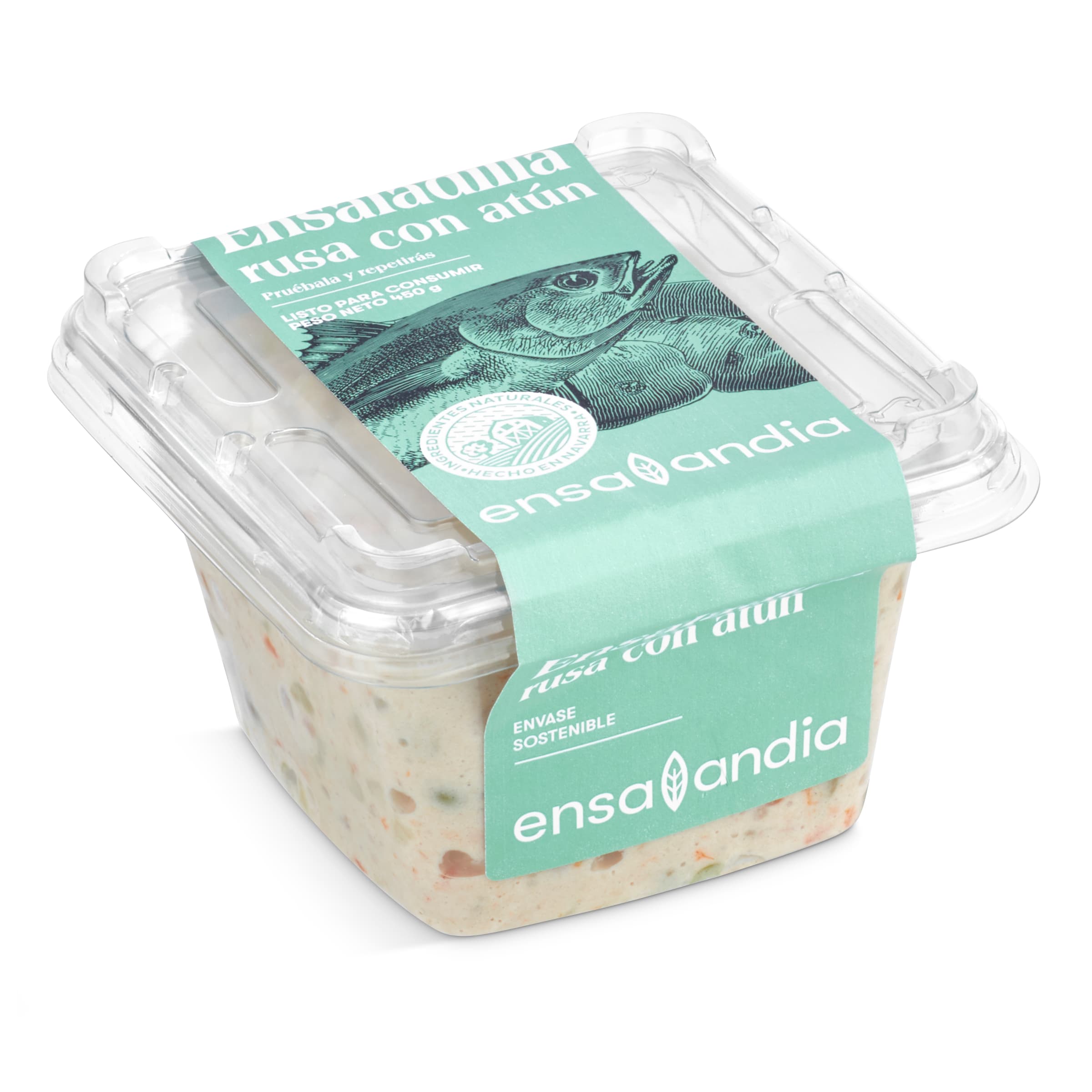 ENSALANDIA ensaladilla rusa tarrina 450 gr