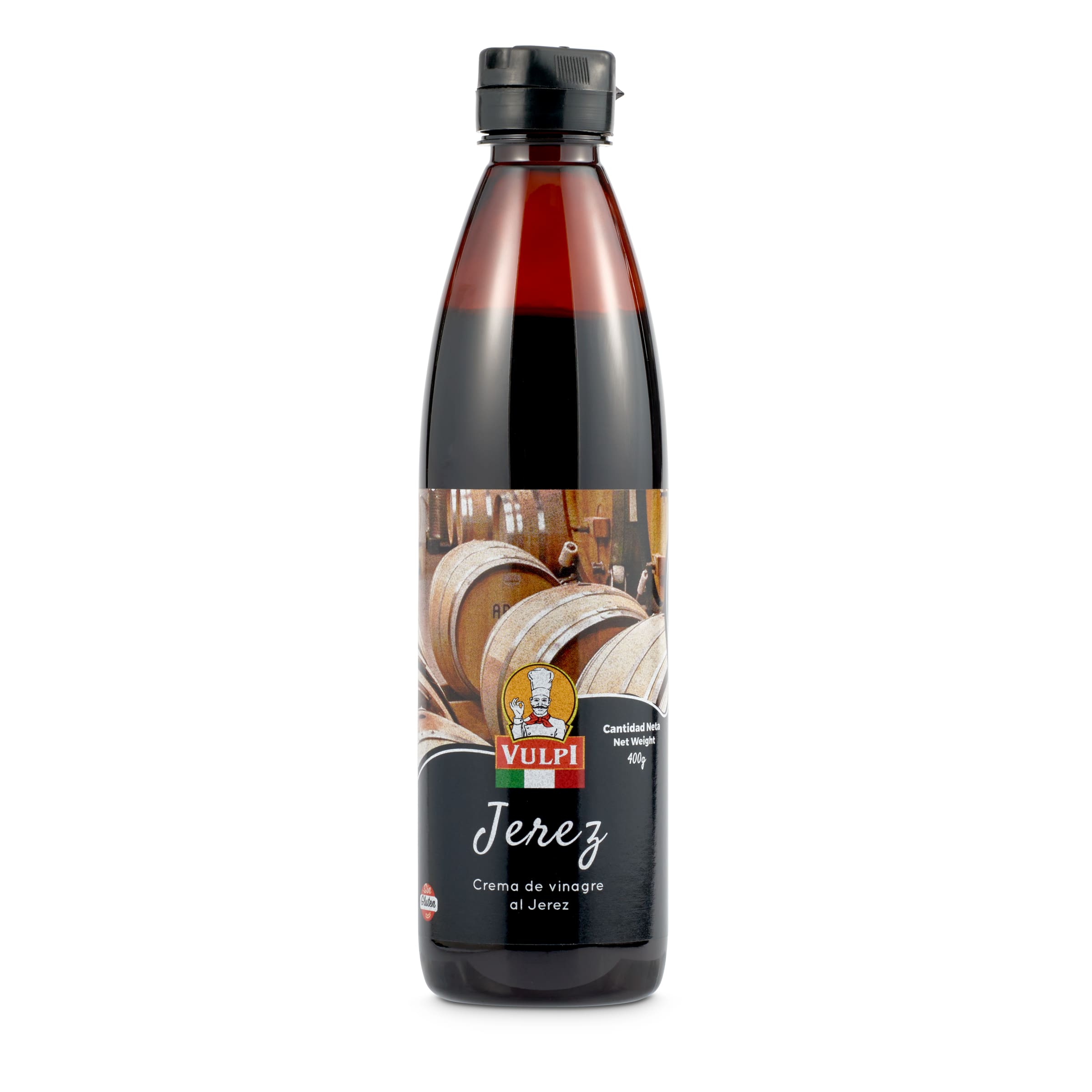 VULPI crema de vinagre al Jerez botella 400 ml