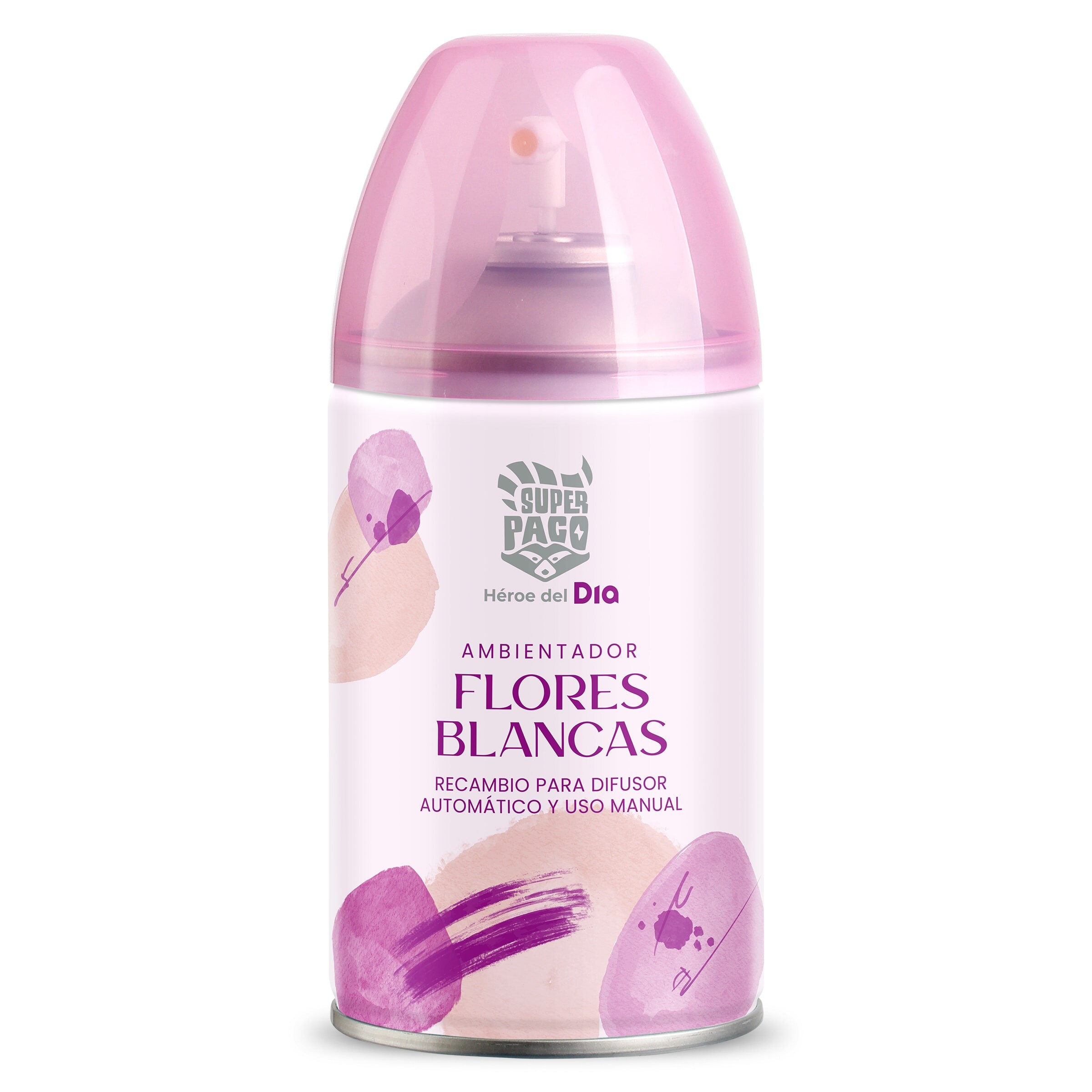 Ambientador automático flores blancas Super Paco de Dia spray 250 ml