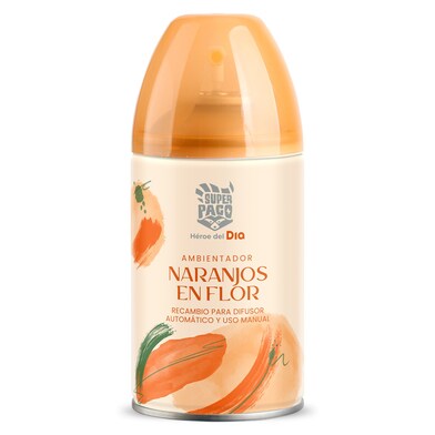 Ambientador y recambio automático naranjos en flor Dia Super Paco 250 ml-0 Ambientador y recambio automático naranjos en flor Dia Super Paco 250 ml-0
