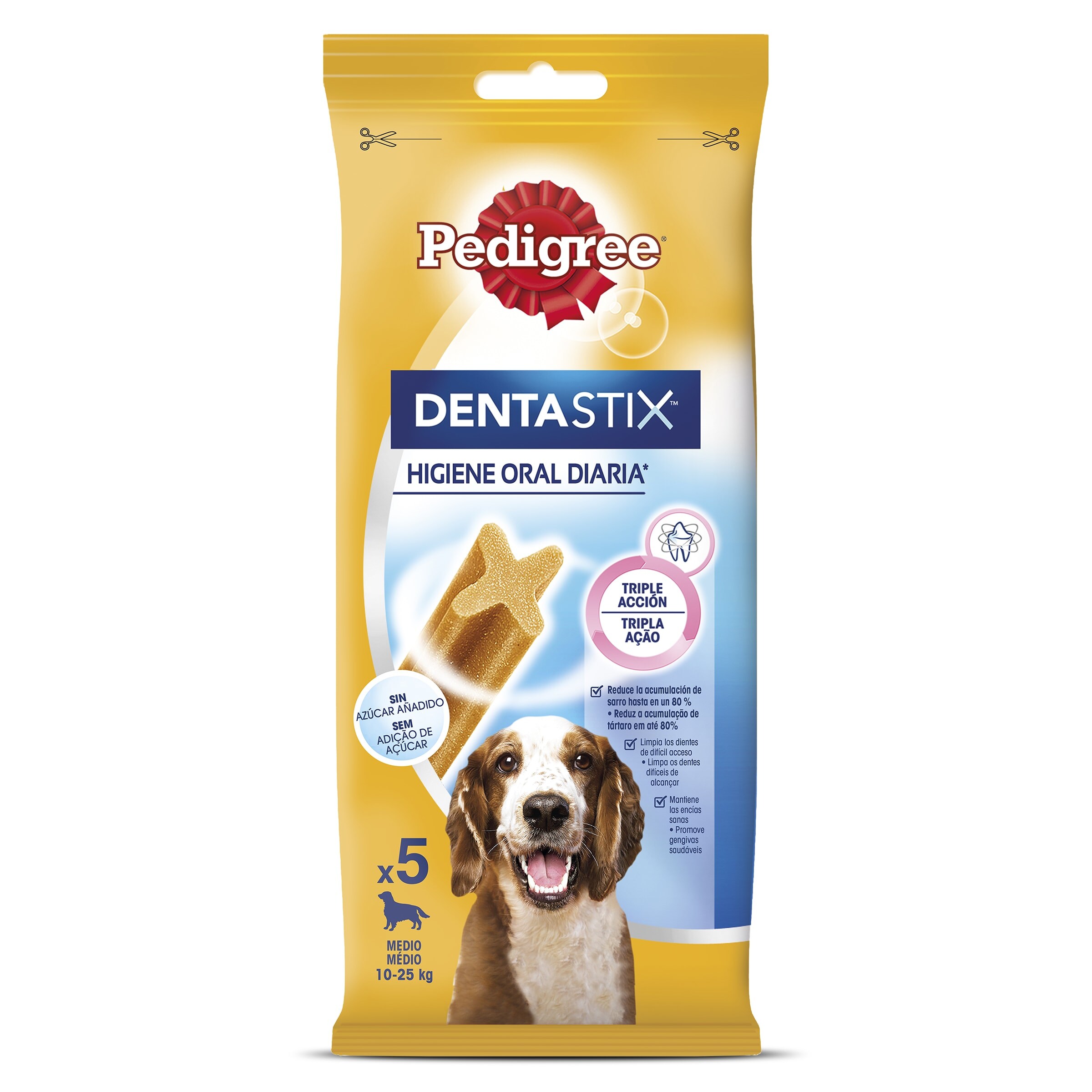 PEDIGREE snack para perros medianos dentaxtix bolsa 110 gr