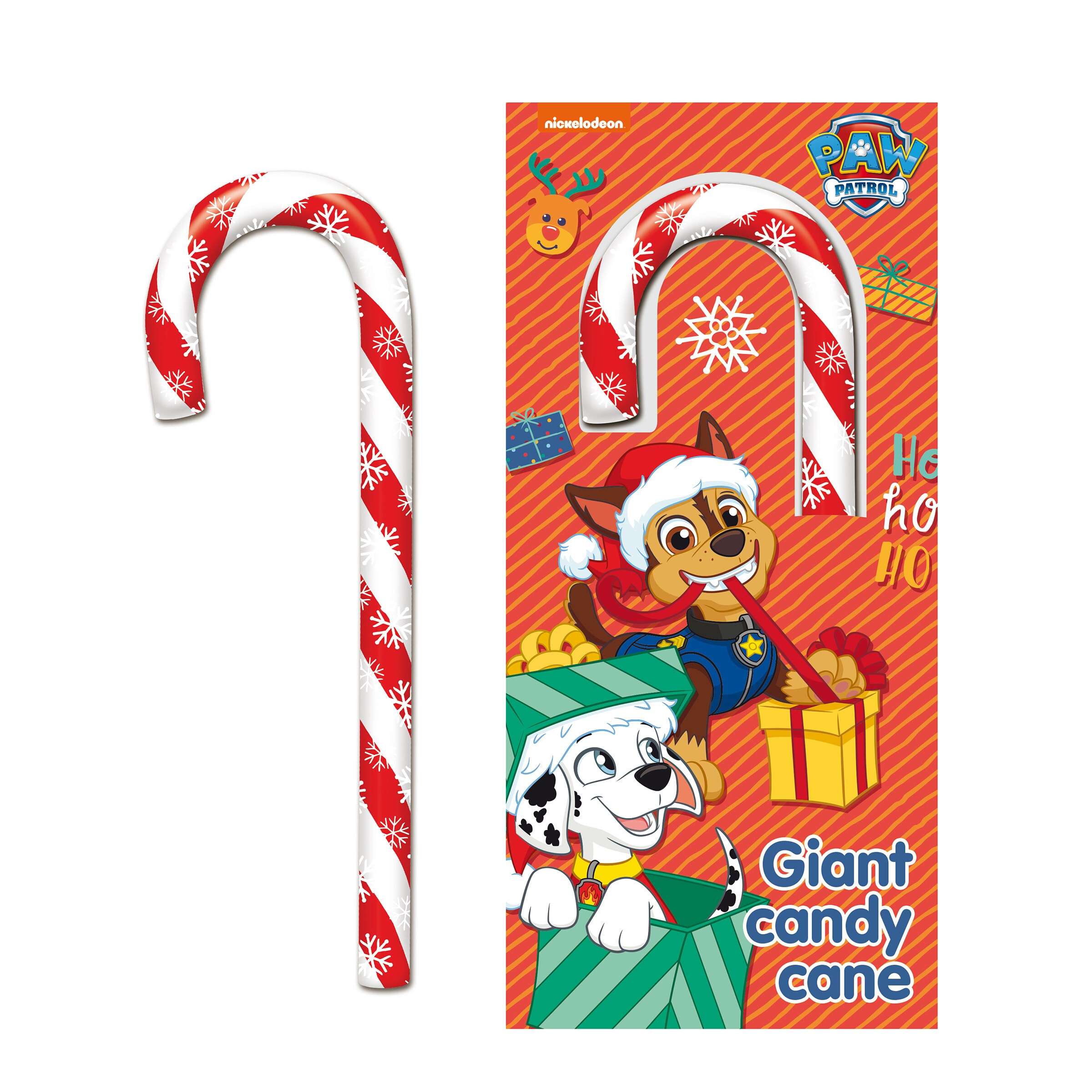 NICKELODEON bastón de caramelo de navidad patrulla canina 100 gr