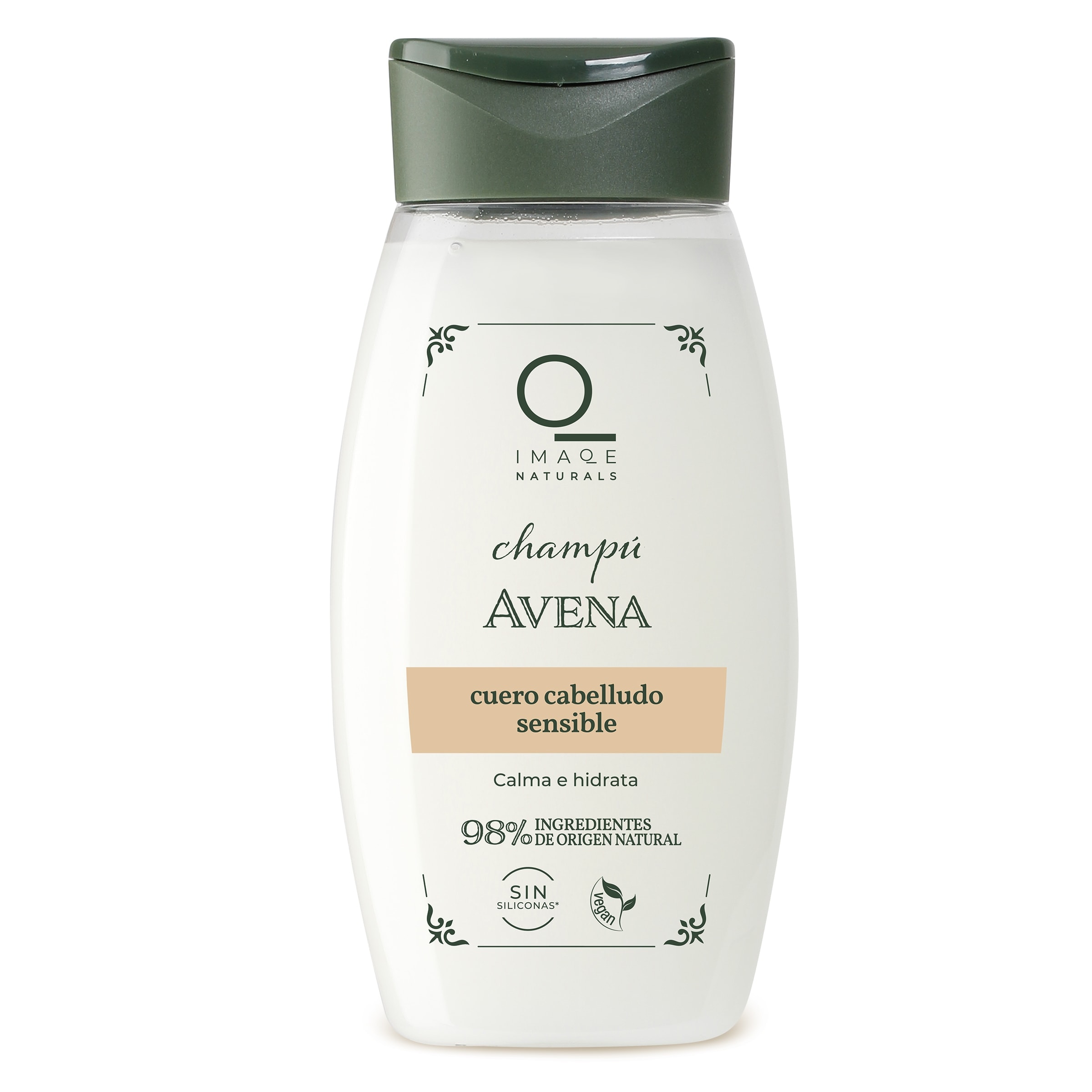 Champú avena natural IMAQE  BOTELLA 250 ML