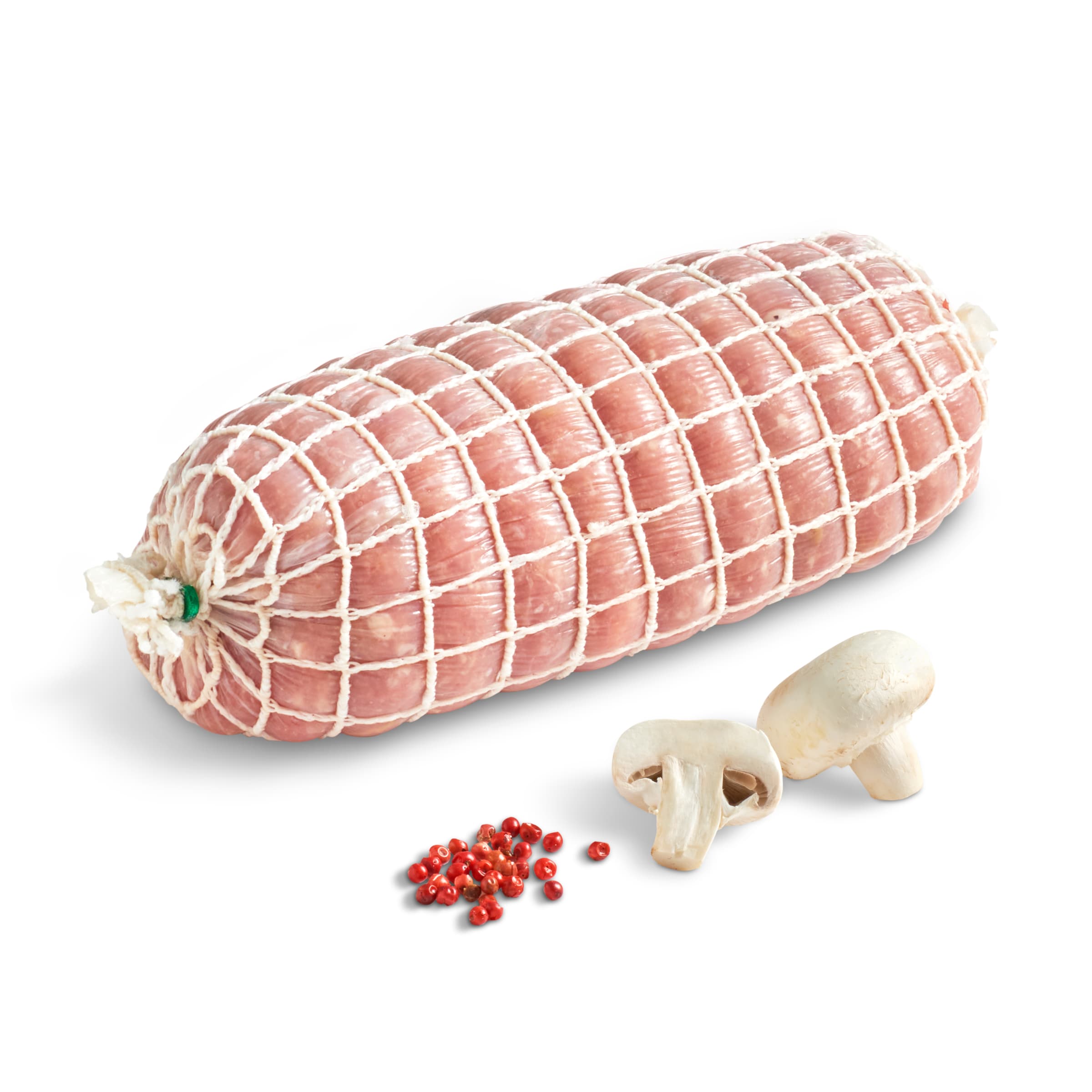 SELECCIÓN DE DIA redondo de pavo con manzana y champiñones bandeja 500 gr