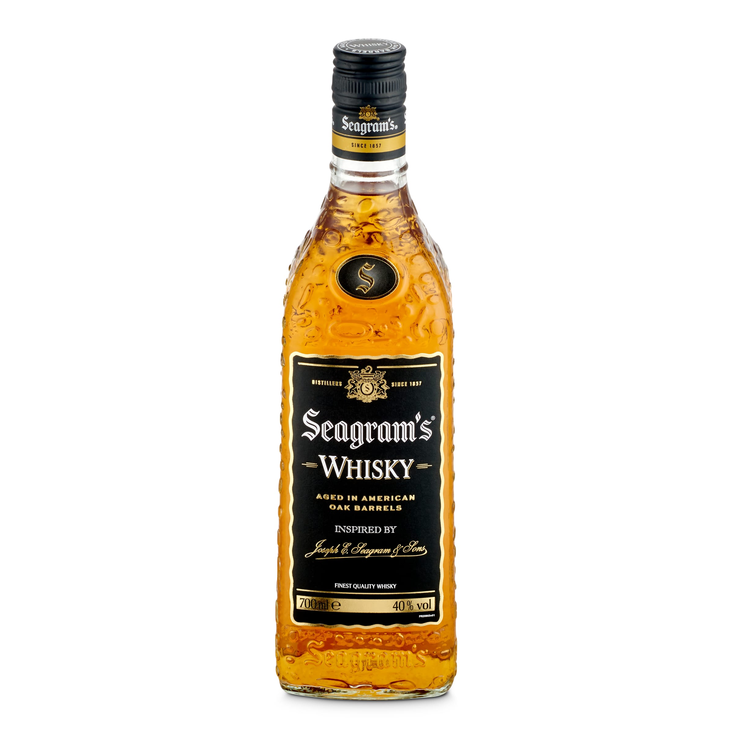 SEAGRAM'S whisky botella 70 cl