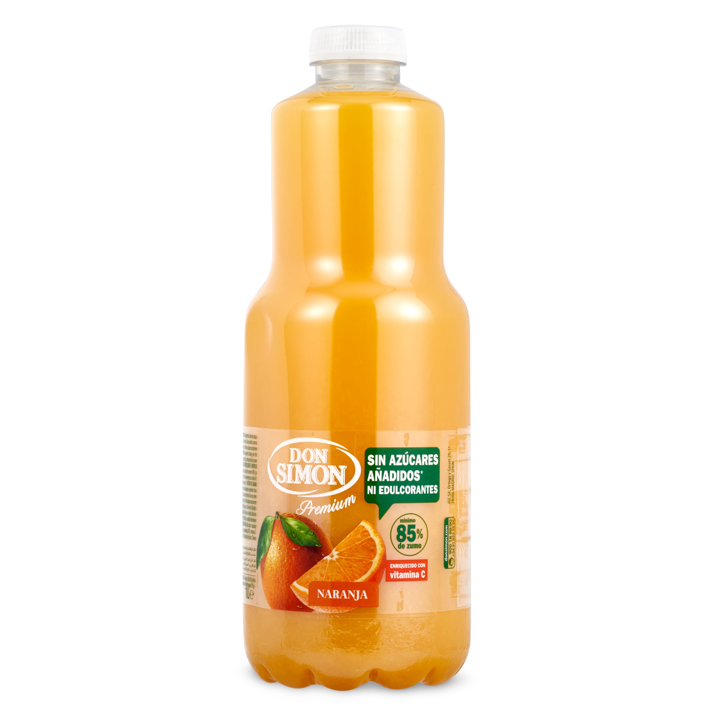 DON SIMON néctar de naranja premium botella 1 lt