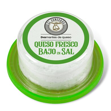 Queso fresco bajo en sal El Cencerro de Dia tarrina 250 g-0