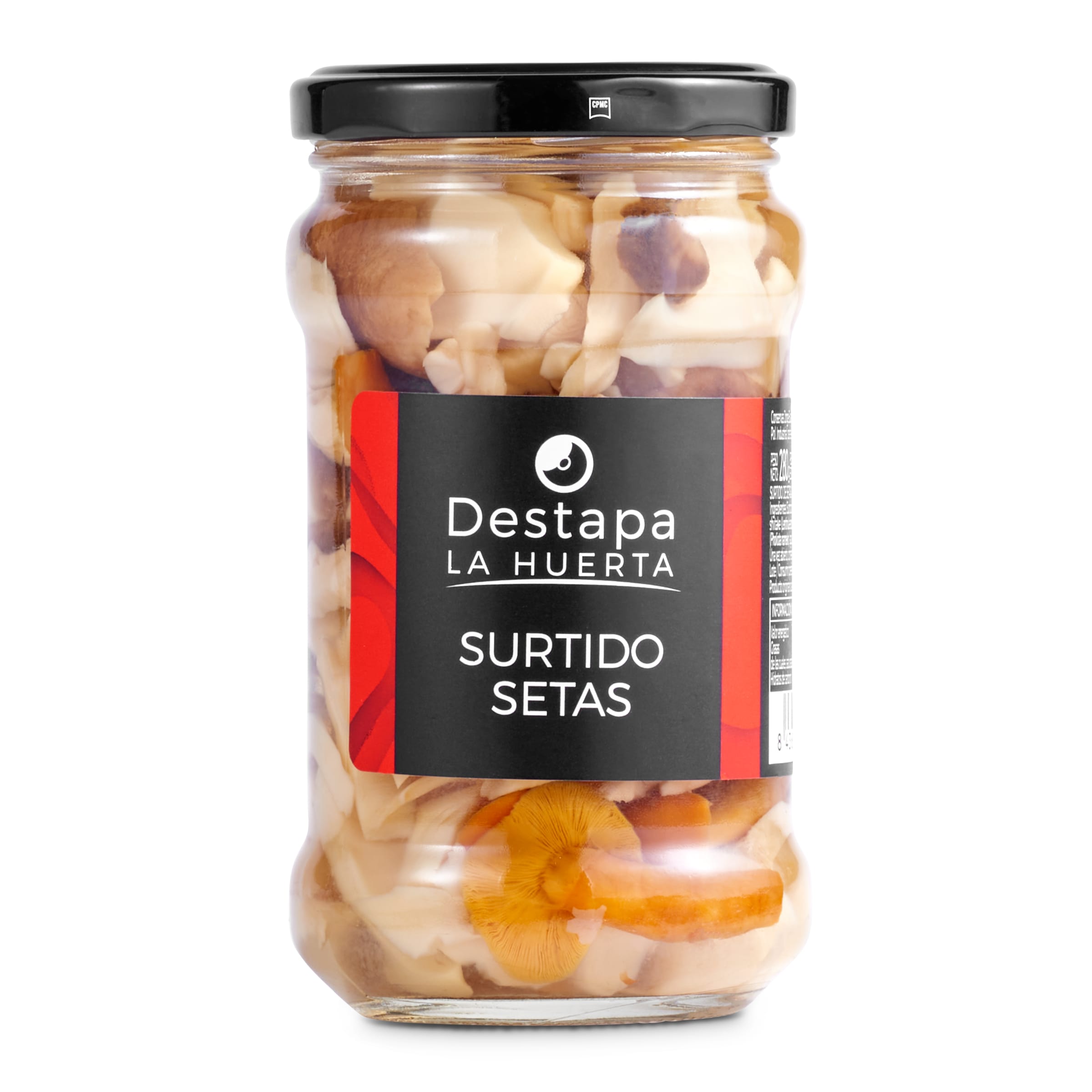 DESTAPA LA HUERTA surtido de setas frasco 156 gr