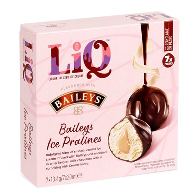 Mini bombones helados de Baileys 7 unidades LIQ ESTUCHE 93.8 GR -  Supermercados DIA