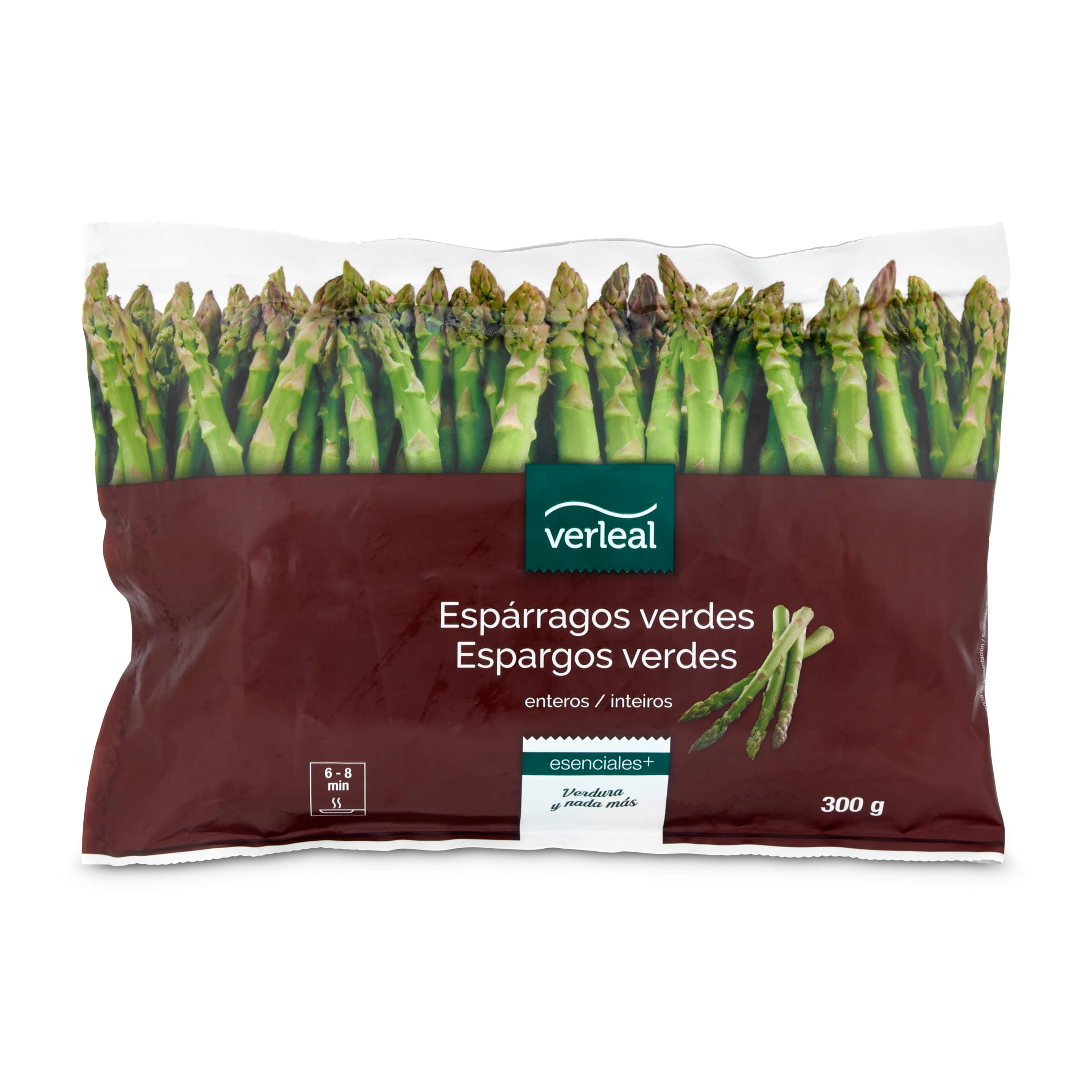 VERLEAL espárragos verdes bolsa 300 gr