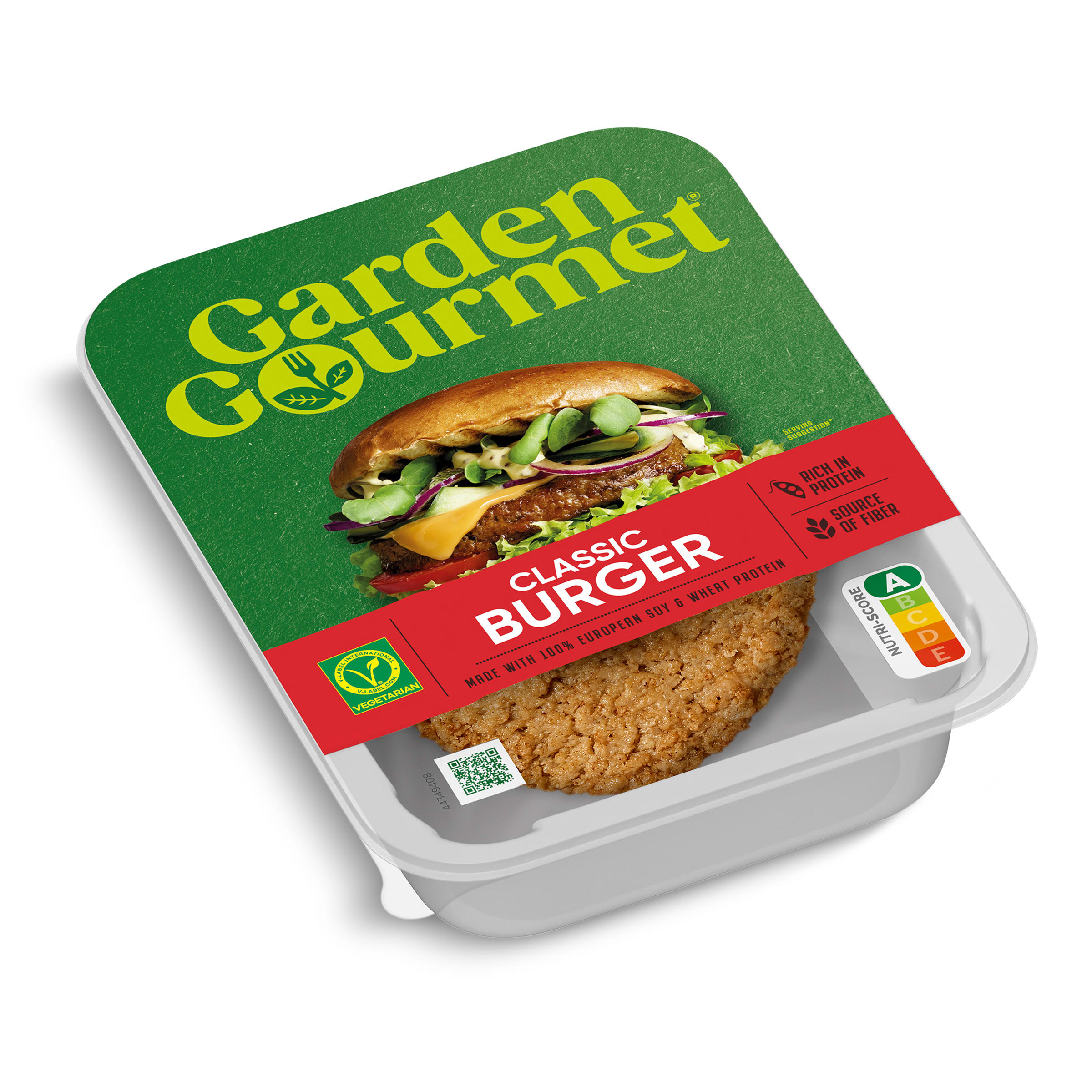 GARDEN GOURMET hamburguesa vegetariana bandeja 150 gr