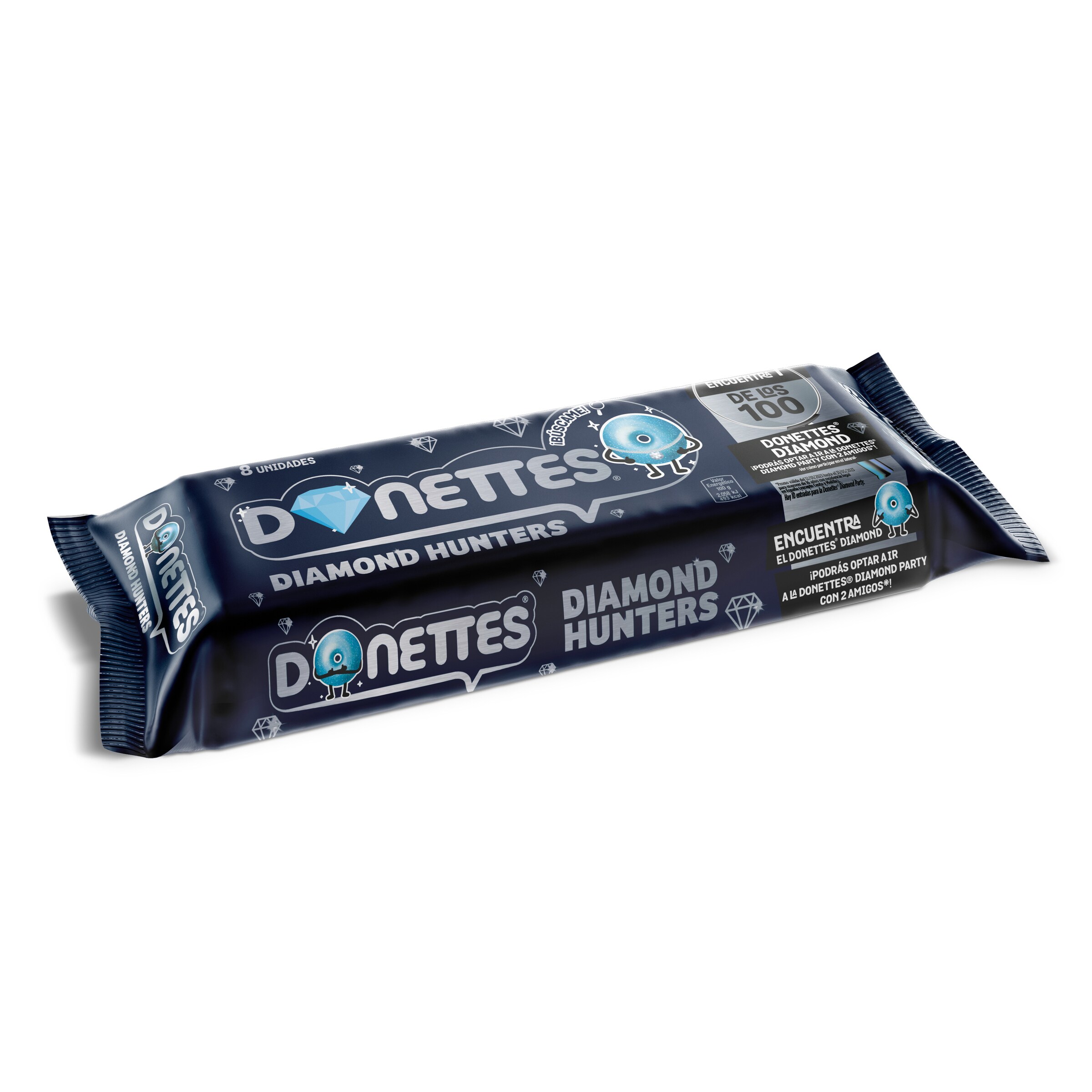 DONETTES diamond hunters estuche 8 uds 152 gr