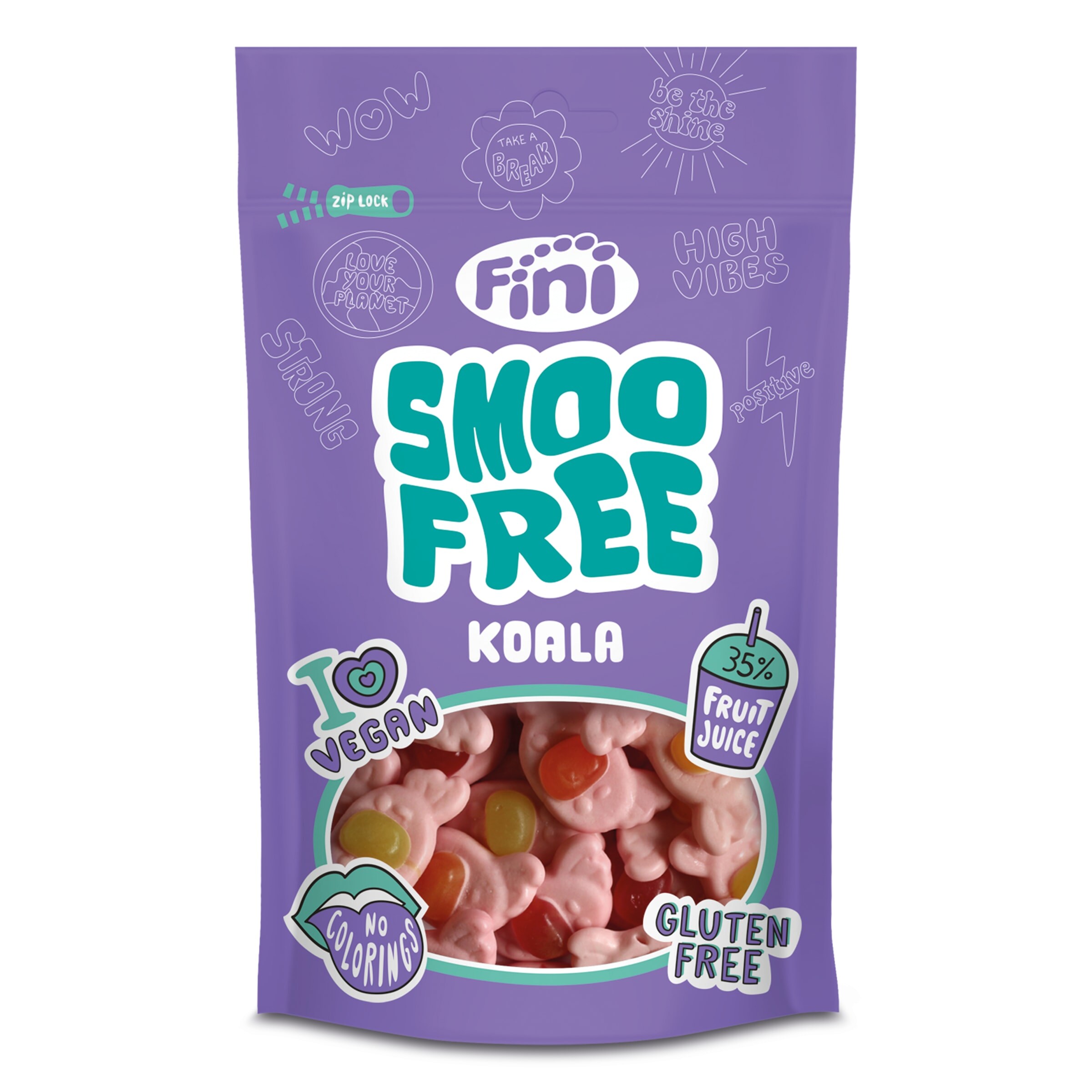 FINI golosinas smoo free koala bolsa 165 gr