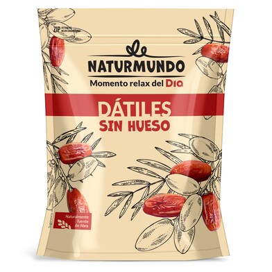 Dátiles sin hueso Naturmundo de Dia bolsa 250 g-0 Dátiles sin hueso Naturmundo de Dia bolsa 250 g-0