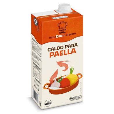 Caldo para paella Al Punto Dia brik 1 l-0 Caldo para paella Al Punto Dia brik 1 l-0