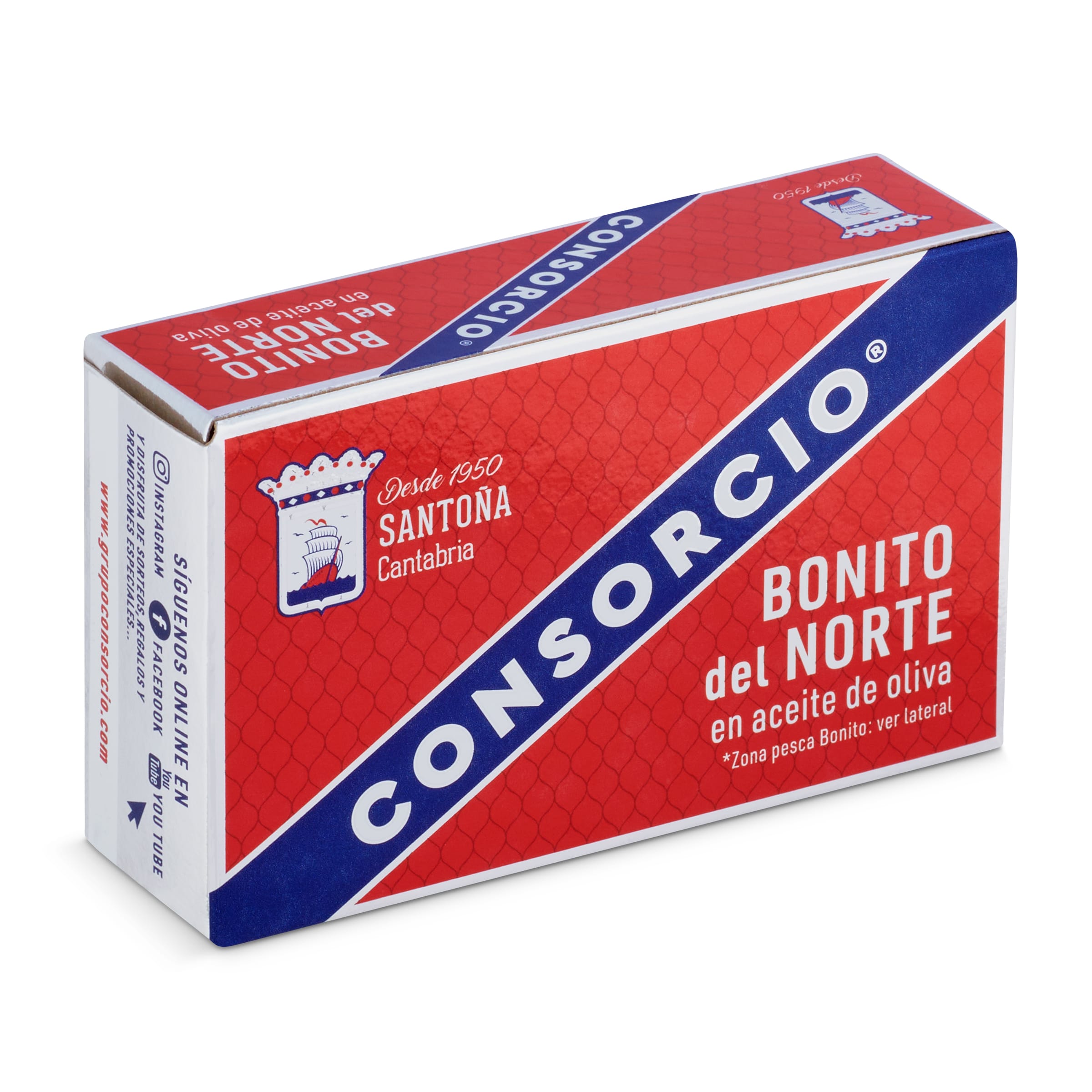 Bonito del norte en aceite de oliva CONSORCIO   LATA 73 GR