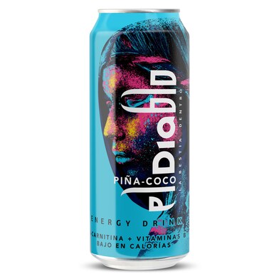 Bebida energética sabor piña y coco El diablo de Dia lata 500 ml-0 Bebida energética sabor piña y coco El diablo de Dia lata 500 ml-0