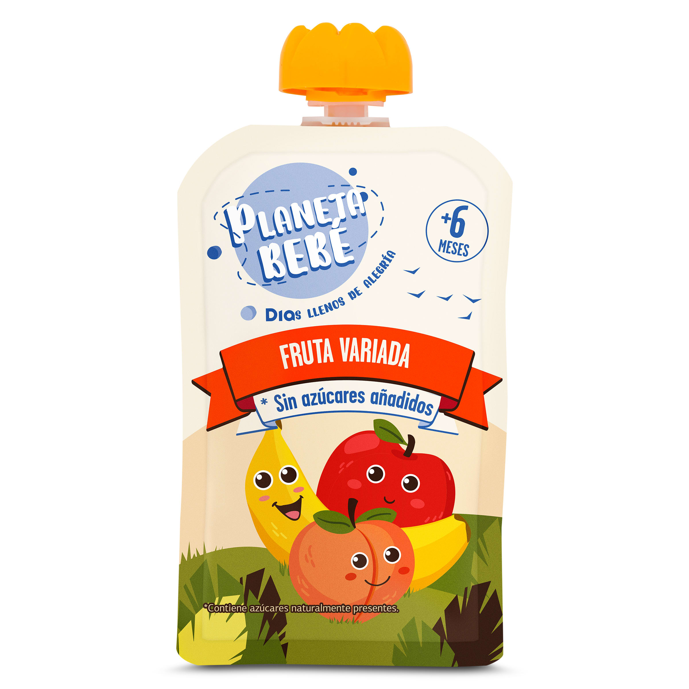 Puré de fruta variada Planeta Bebé bolsa 100 g