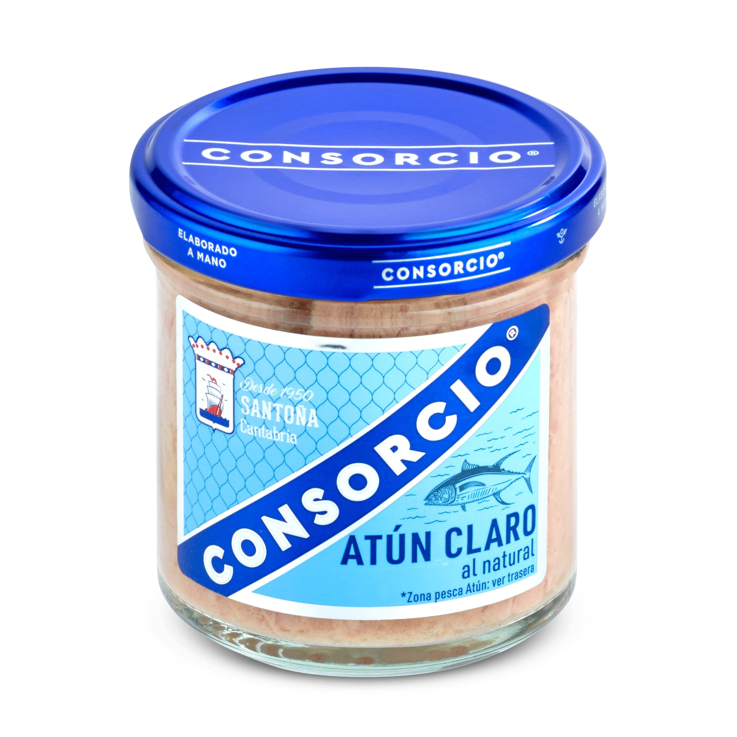 CONSORCIO atún al natural lata 105 gr