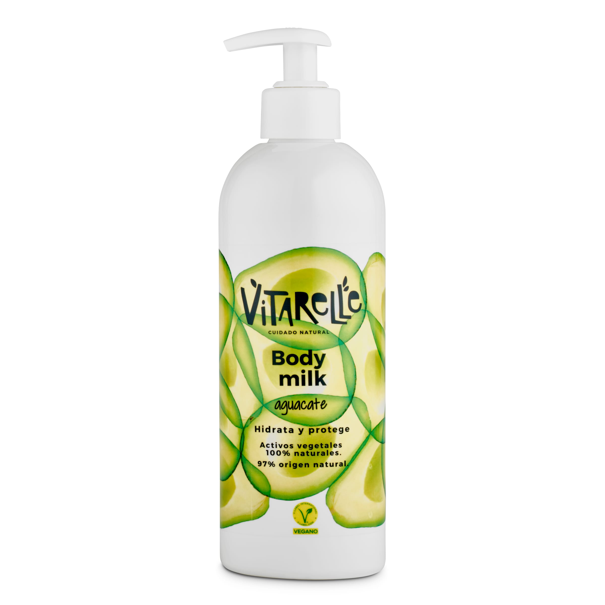 Body milk hidratante aguacate Vitarelle bote 400 ml