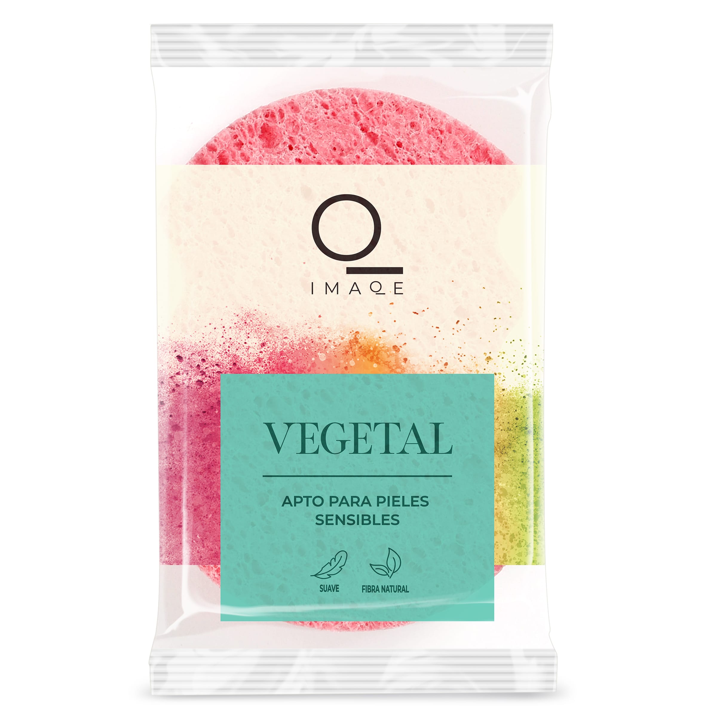 Esponja de baño vegetal Imaqe bolsa 1 unidad