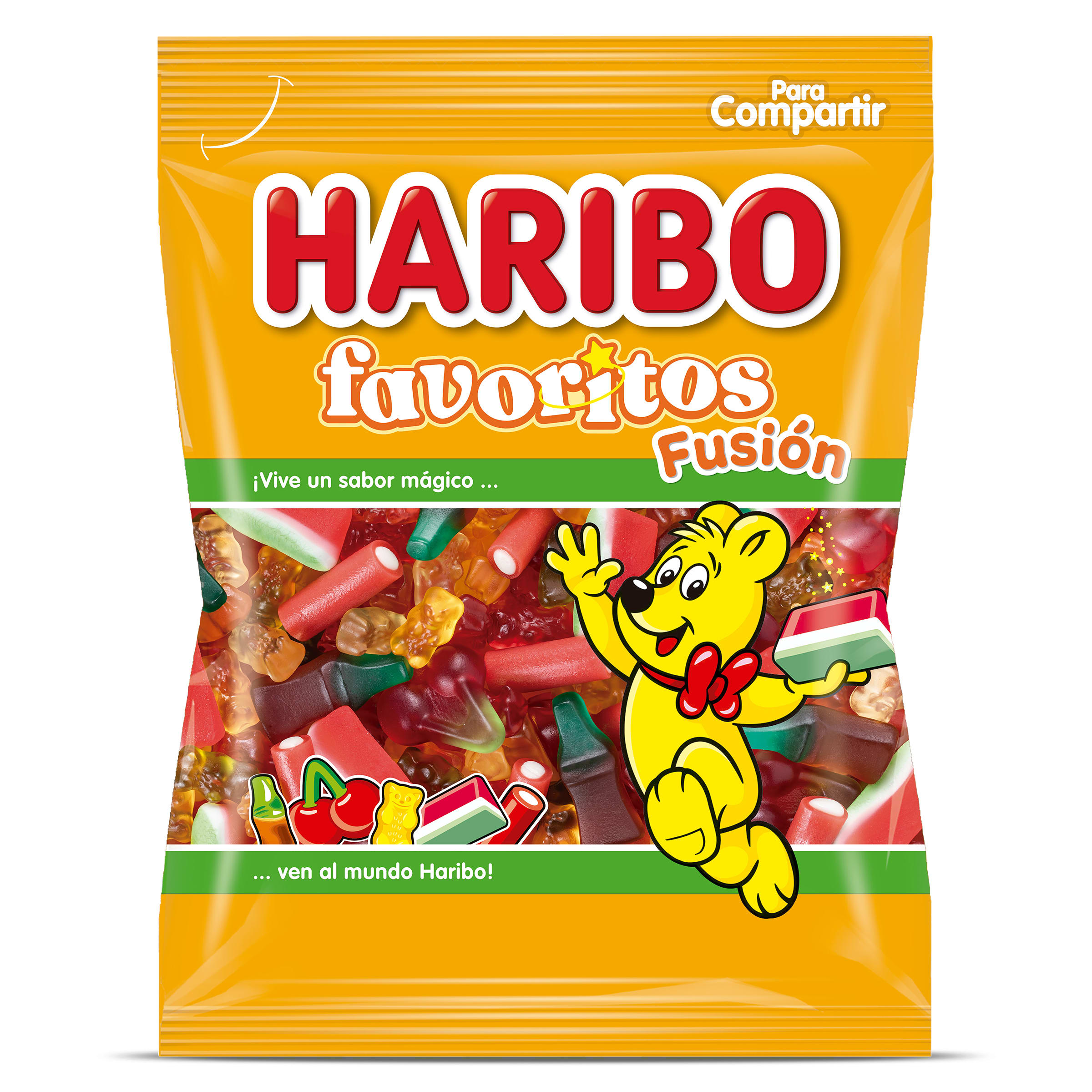 Golosinas favoritos fusión HARIBO   BOLSA 150 GR