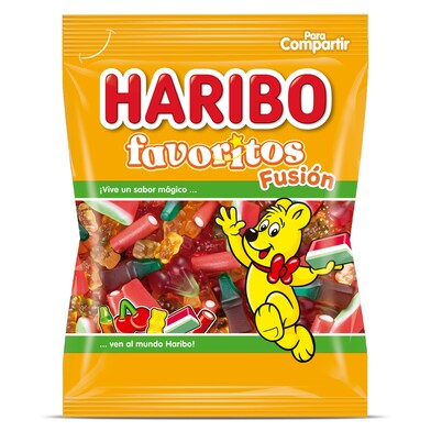 Golosinas favoritos fusión Haribo bolsa 150 g-0 Golosinas favoritos fusión Haribo bolsa 150 g-0