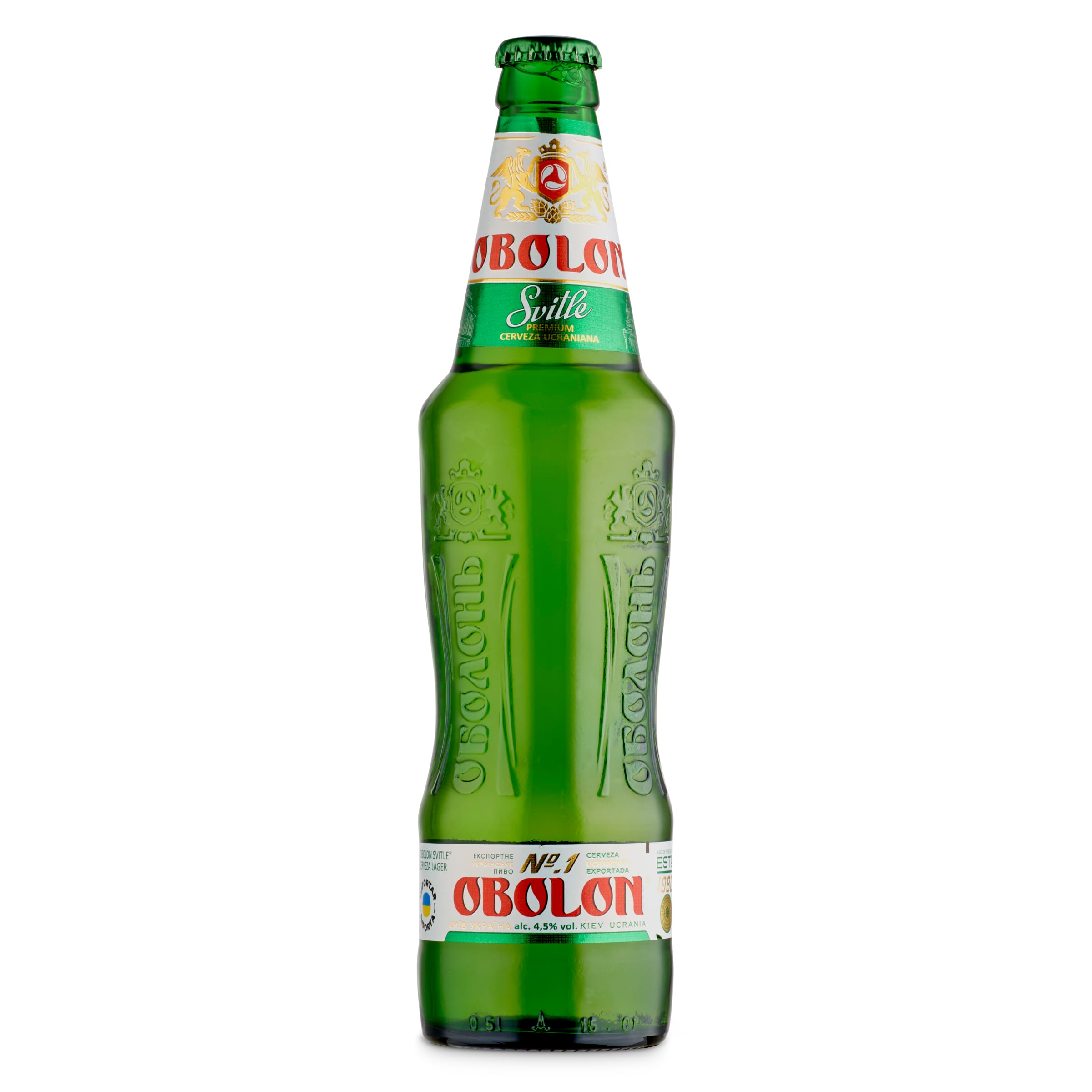 OBOLON cerveza svitle botella 50 cl