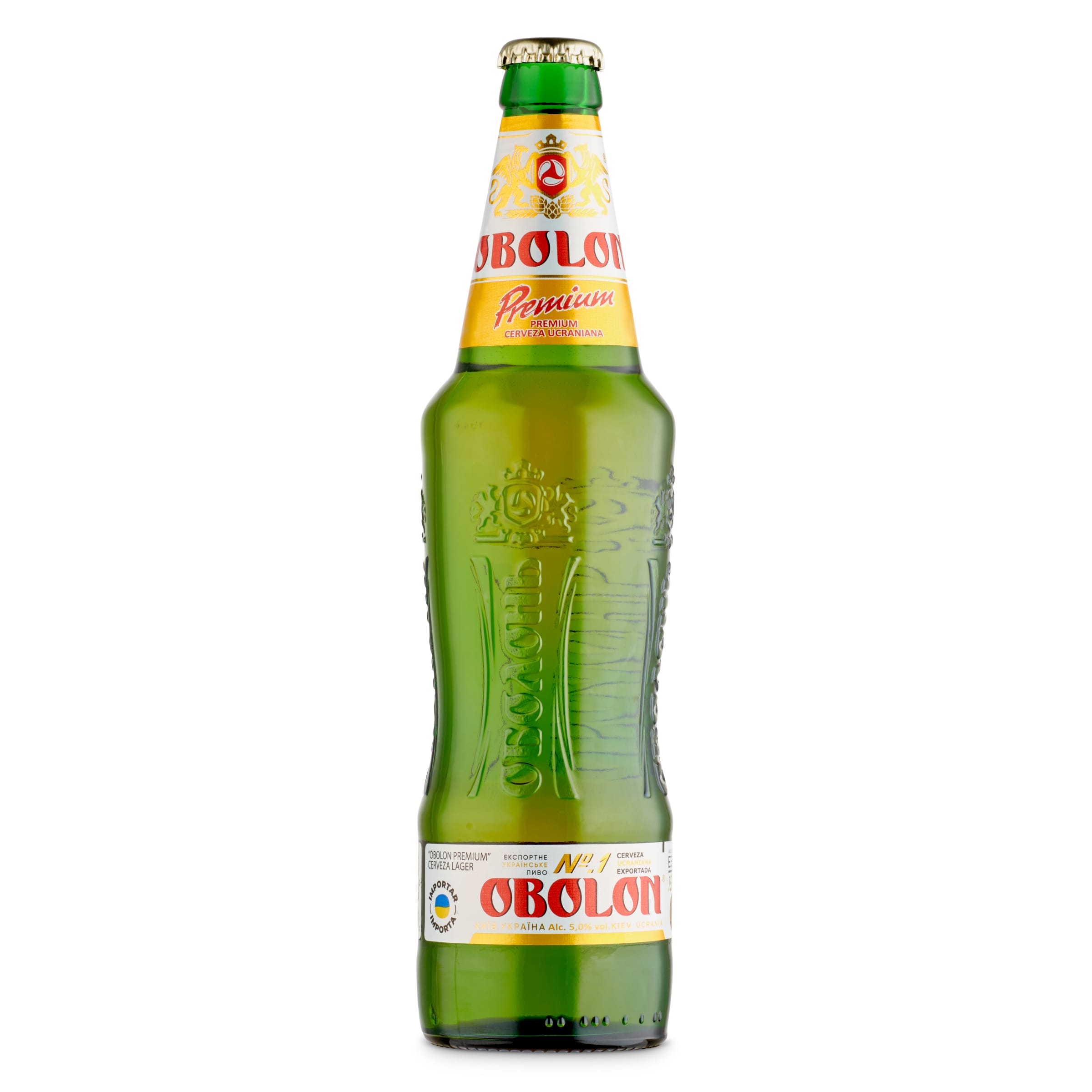 OBOLON cerveza premium botella 50 cl