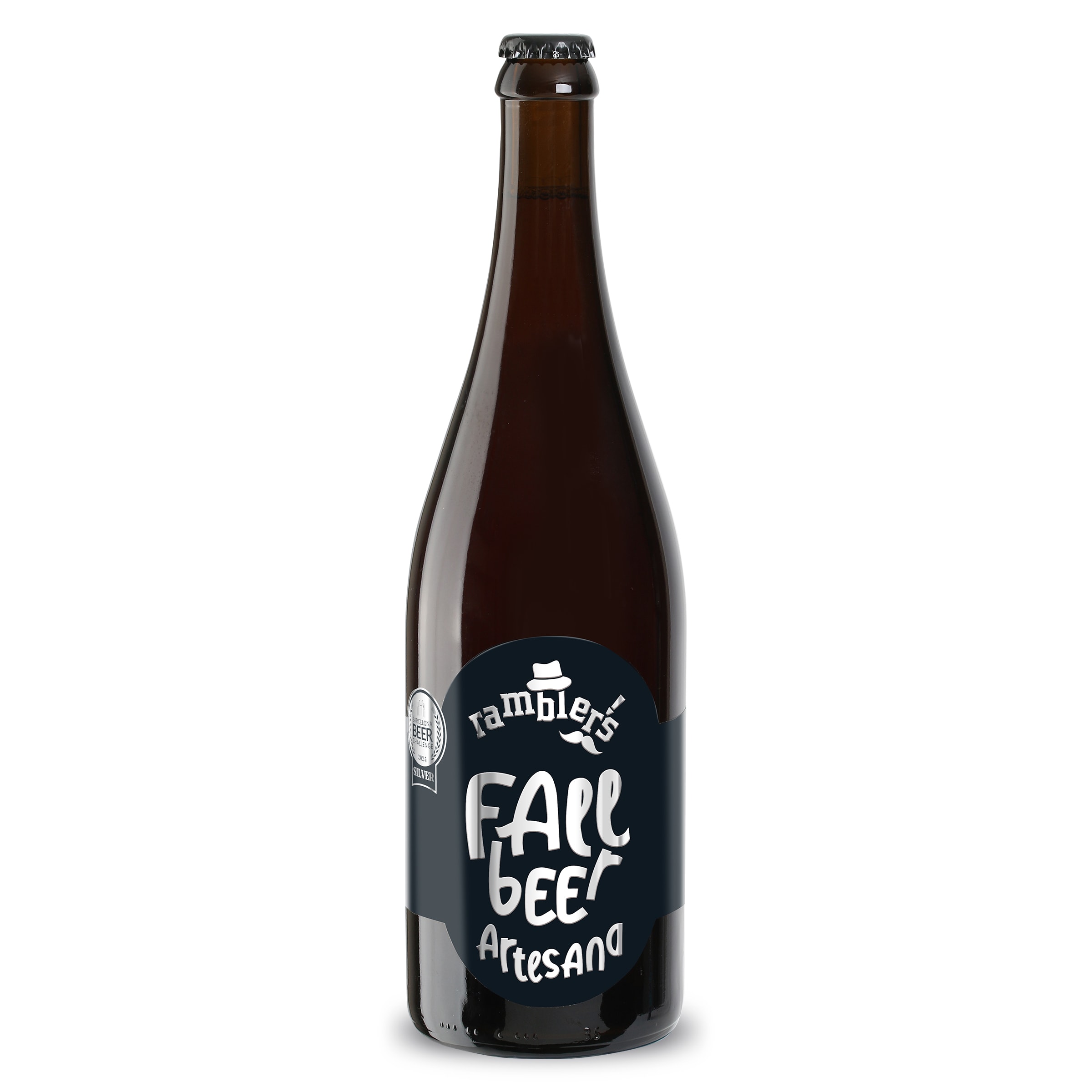 Cerveza artesana amaretto Ramblers de Dia botella 75 cl