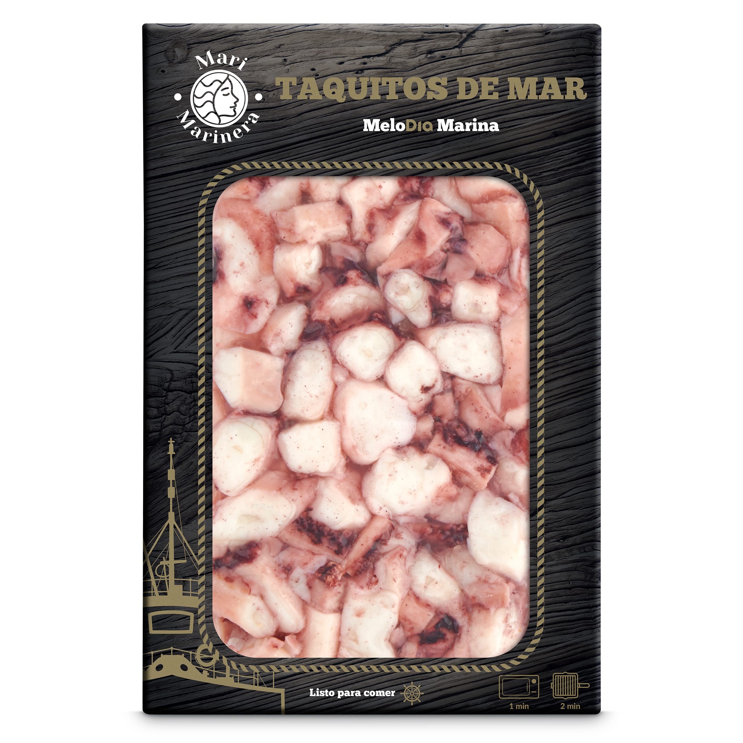 Taquitos de mar cocidos Mari Marinera bolsa 125 g