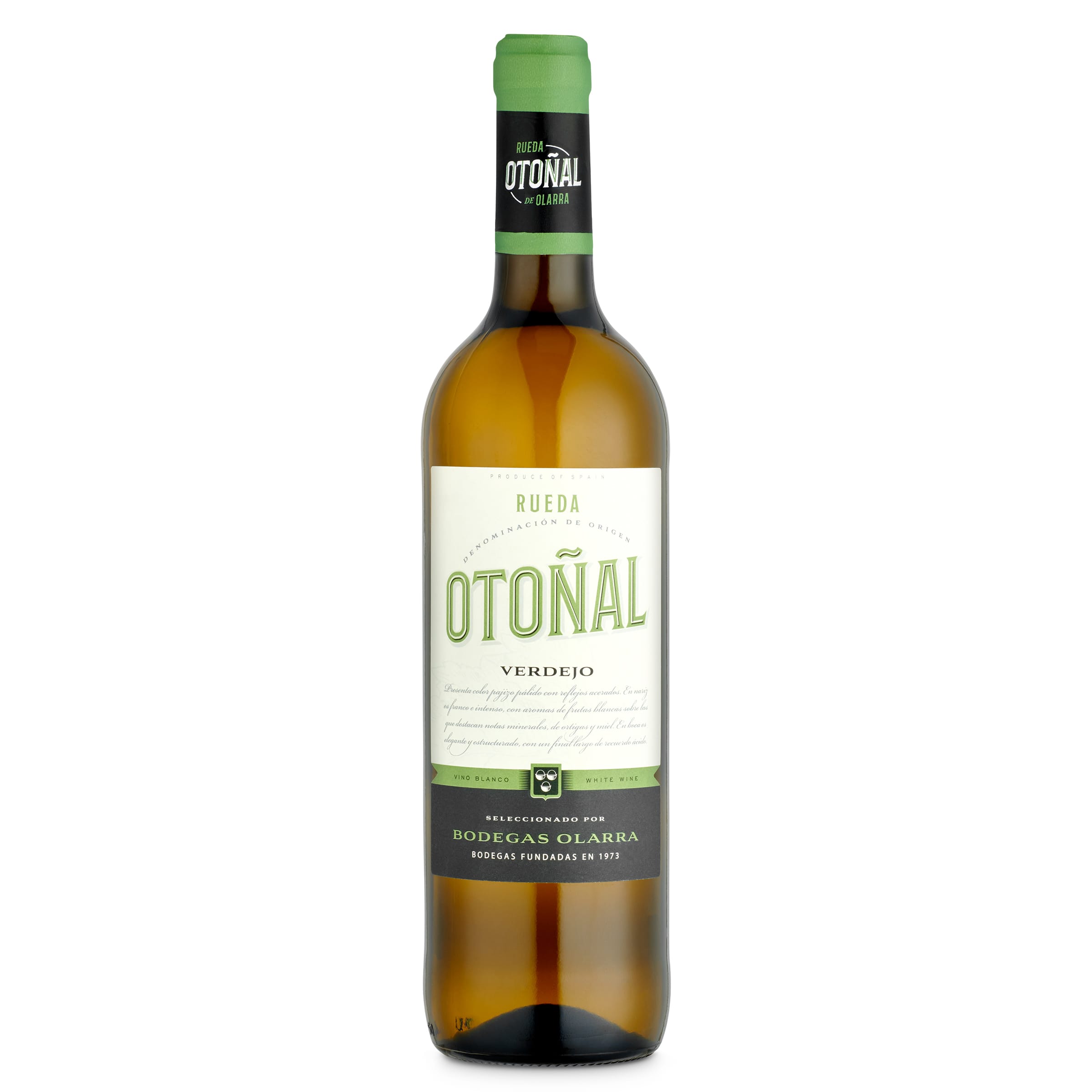 Vino blanco verdejo D.O. Rueda Otoñal botella 75 cl
